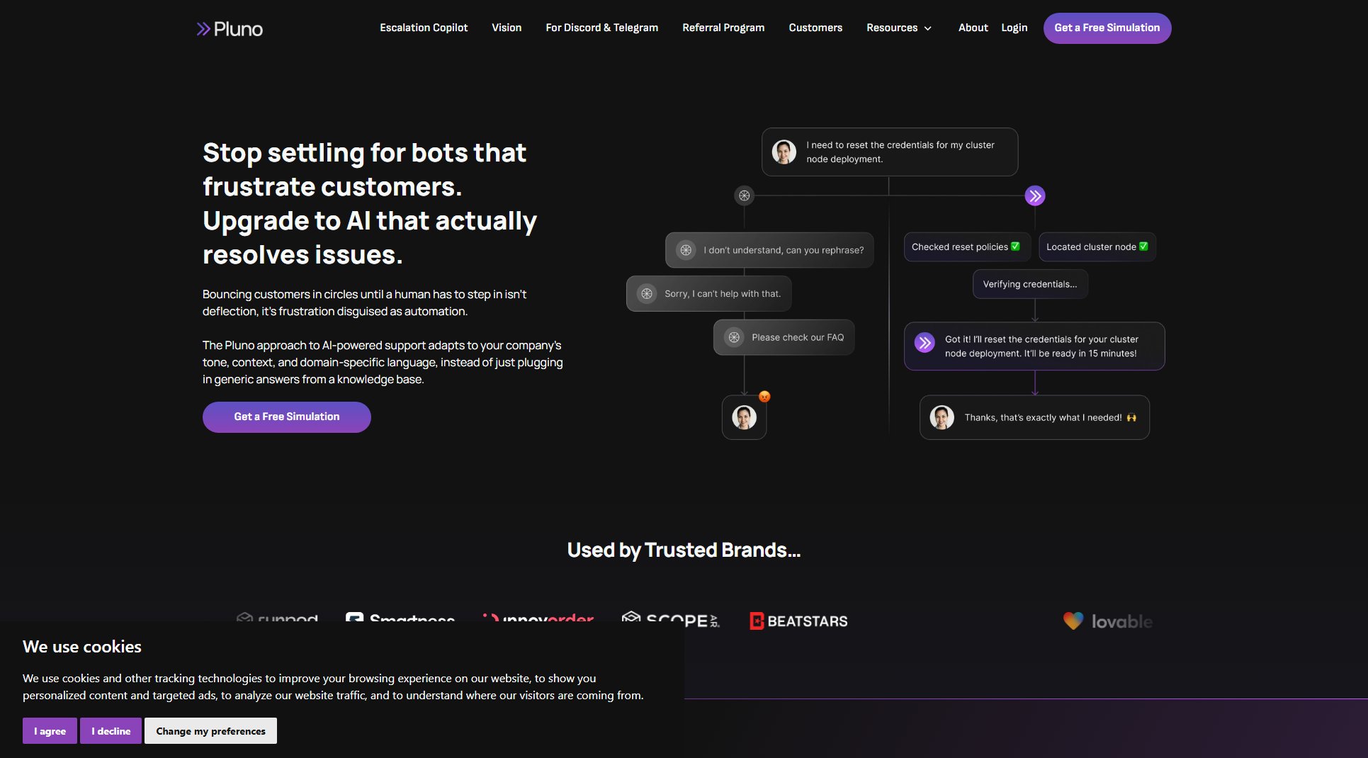 Pluno Pluno Interface & Screenshots