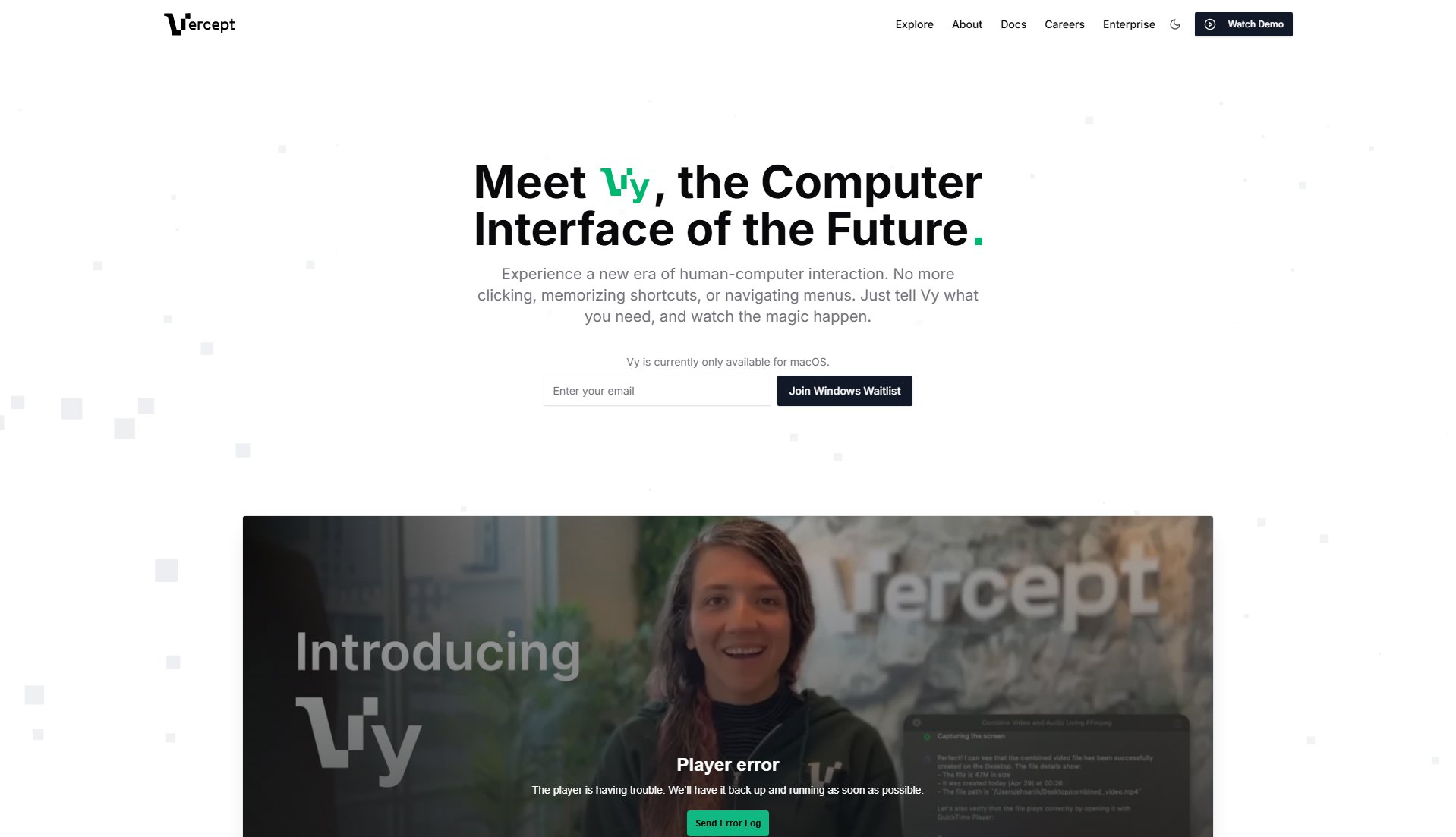 Vy Vy Interface & Screenshots Vy Vy Interface & Screenshots