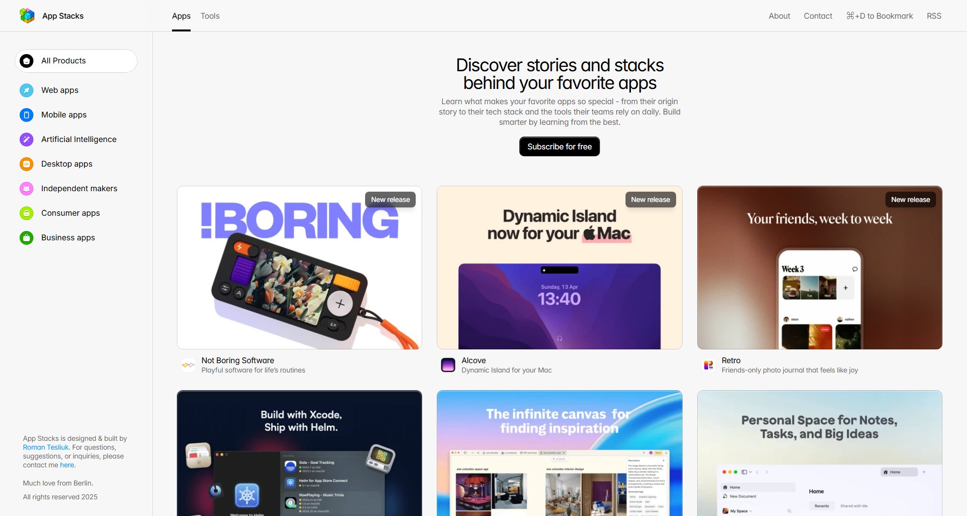 App Stacks App Stacks Interface & Screenshots
