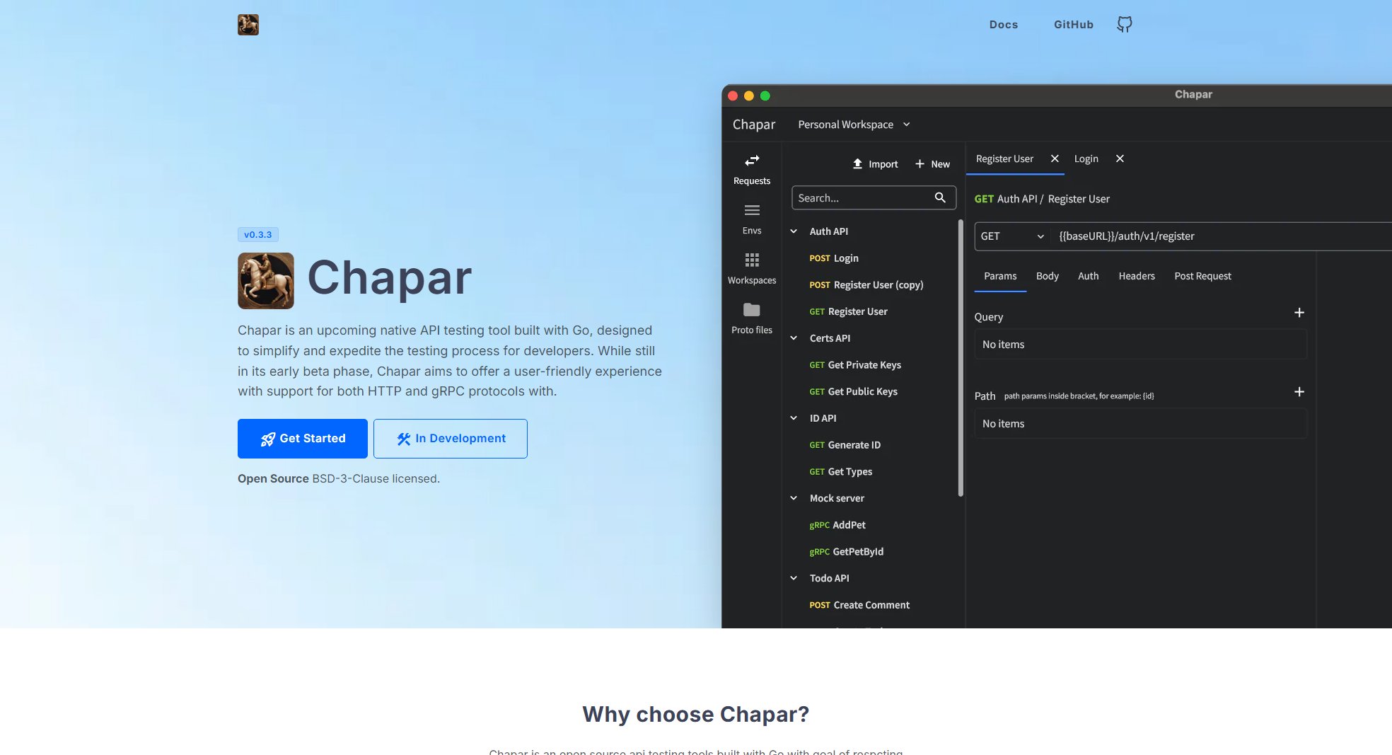 Chapar Chapar Interface & Screenshots