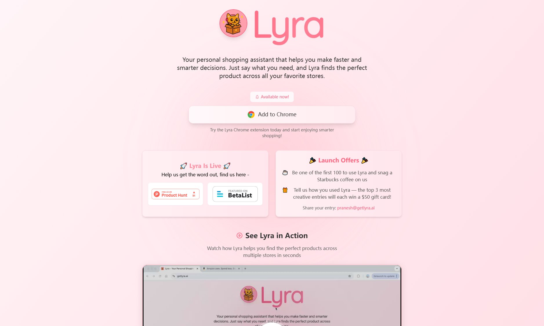 Lyra Lyra Interface & Screenshots