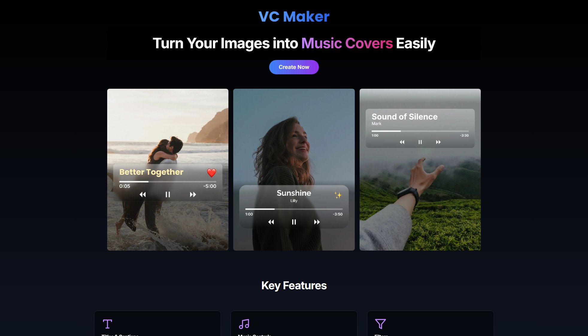 VC Maker (Visual Cover Maker) Screenshot