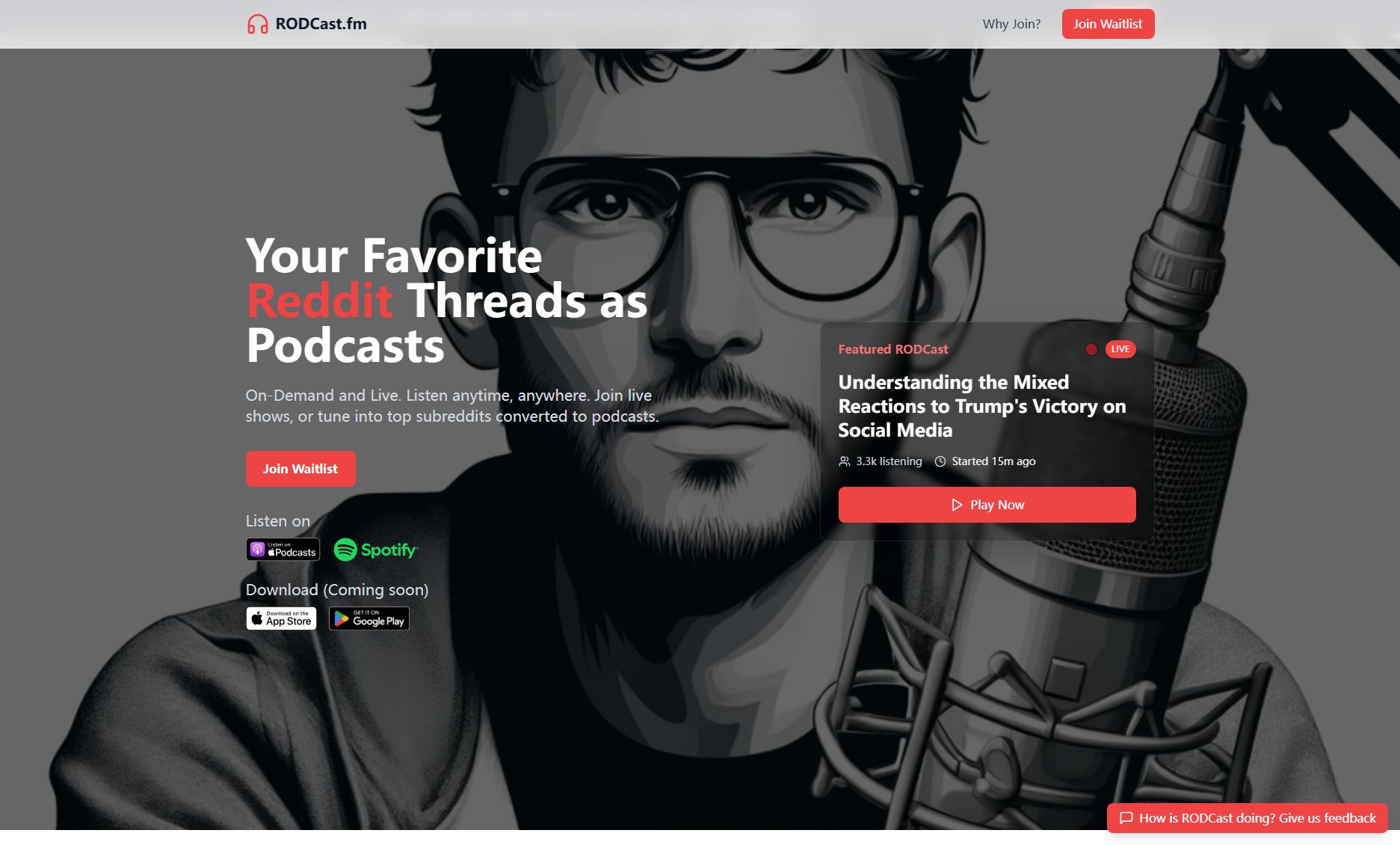 RODCast RODCast Interface & Screenshots RODCast RODCast Interface & Screenshots