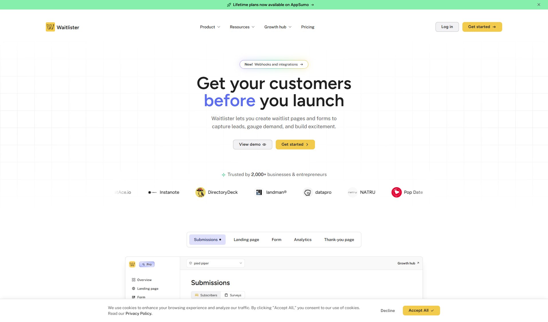 Waitlister Screenshot