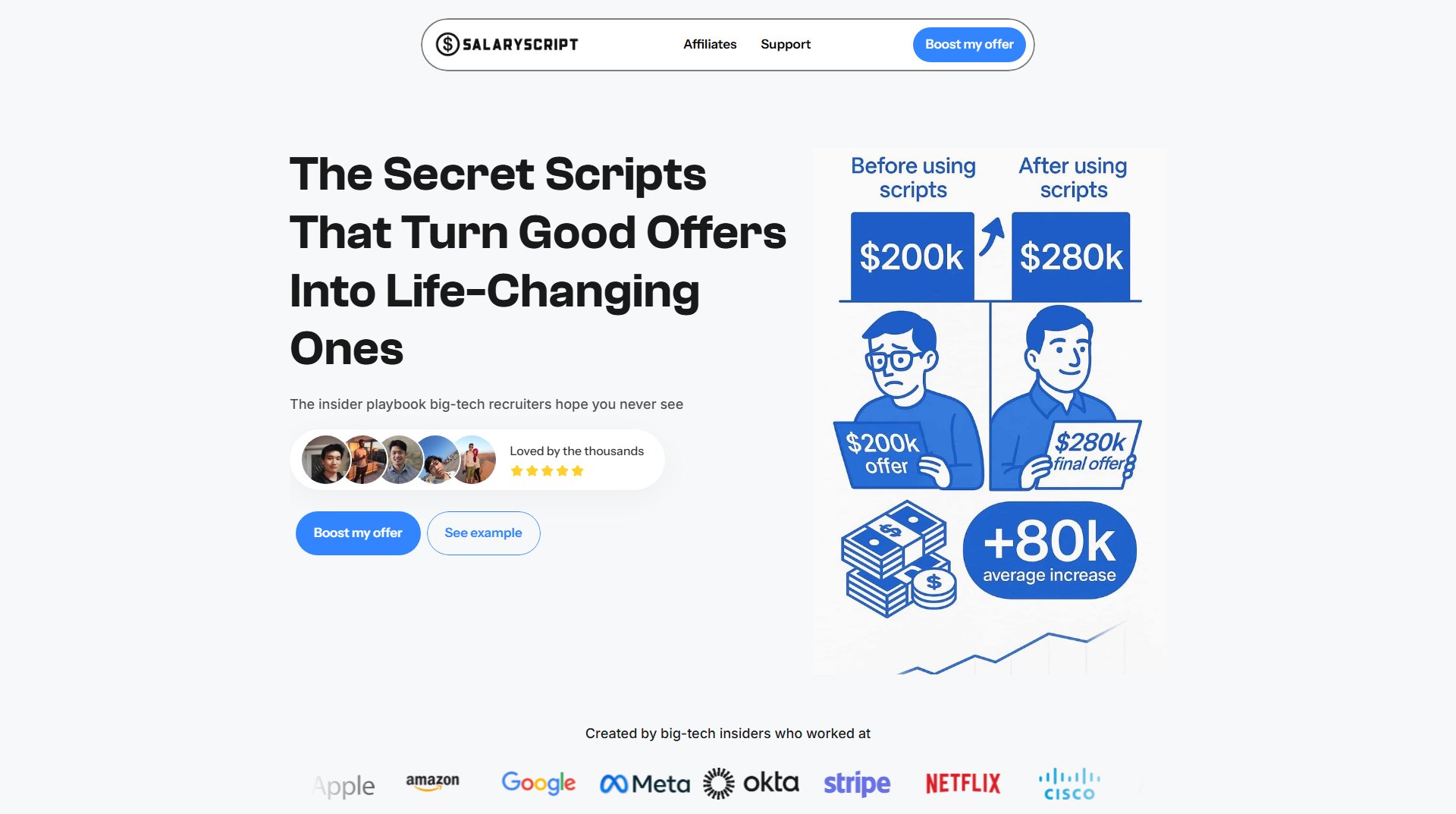 SalaryScript SalaryScript Interface & Screenshots