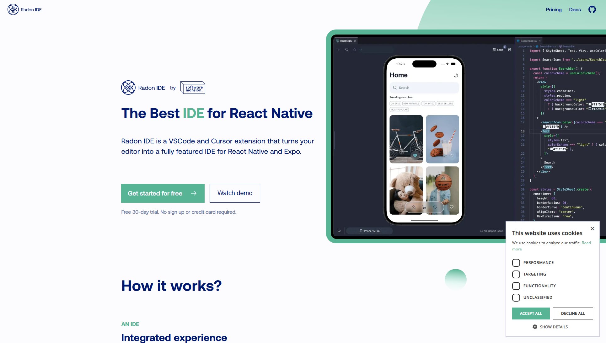 Radon IDE Radon IDE Interface & Screenshots Radon IDE Radon IDE Interface & Screenshots