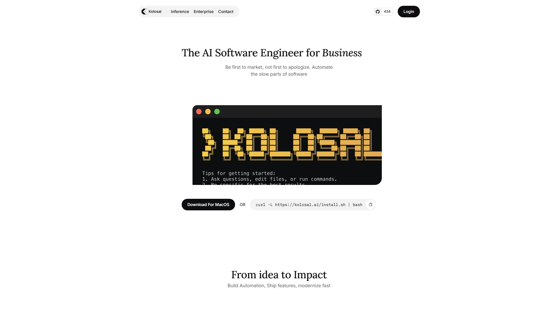 Kolosal Kolosal Interface & Screenshots Kolosal Kolosal Interface & Screenshots