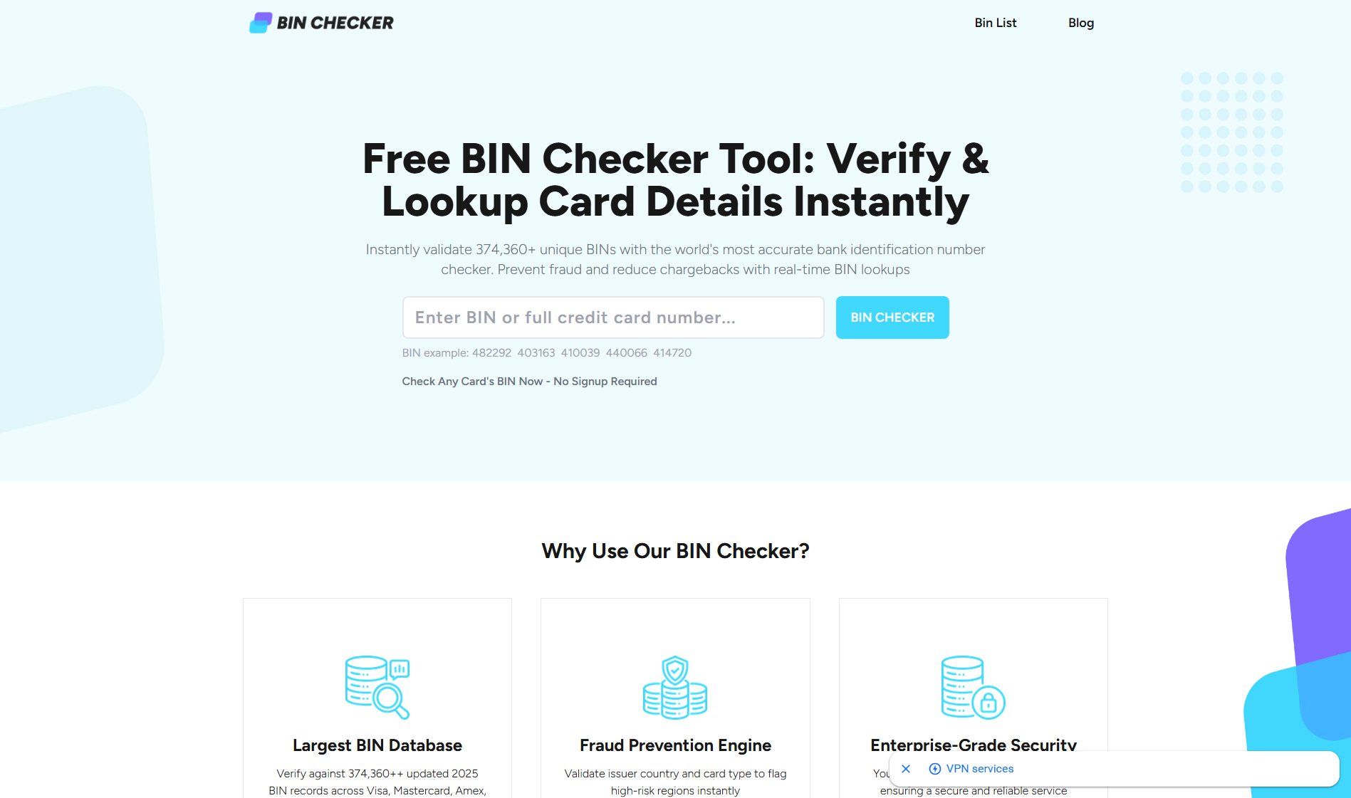Free BIN Checker Tool Free BIN Checker Tool Interface & Screenshots Free BIN Checker Tool Free BIN Checker Tool Interface & Screenshots