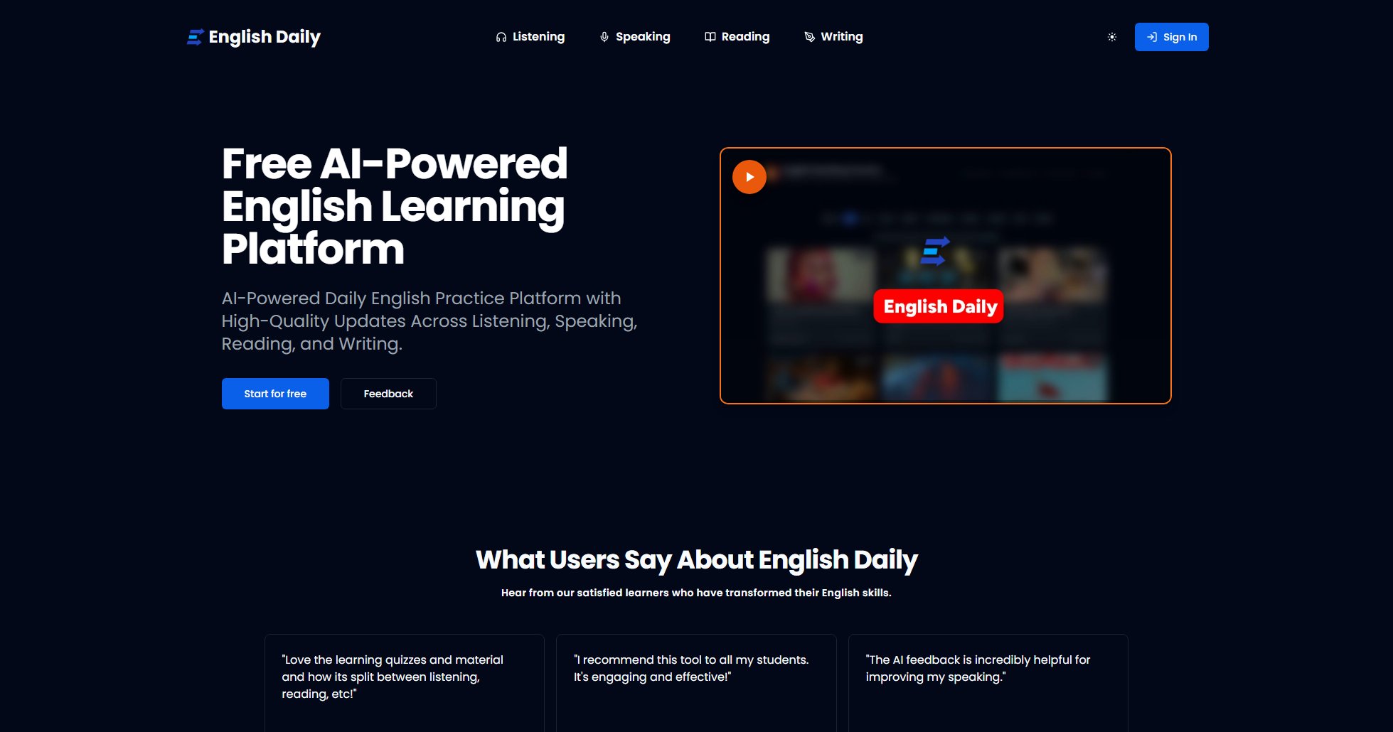 English Daily English Daily Interface & Screenshots English Daily English Daily Interface & Screenshots