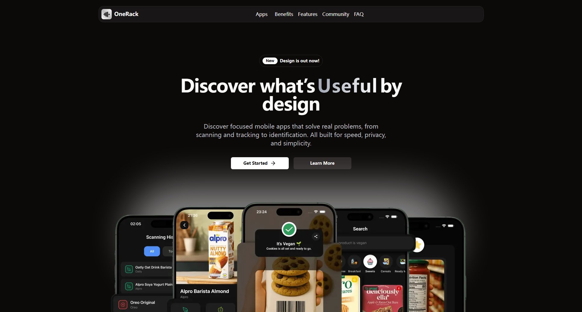 OneRack OneRack Interface & Screenshots