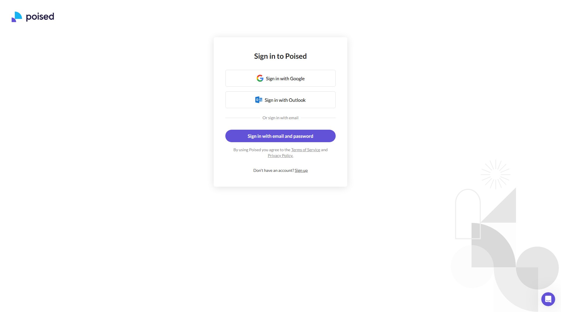 Poised Poised Interface & Screenshots Poised Poised Interface & Screenshots