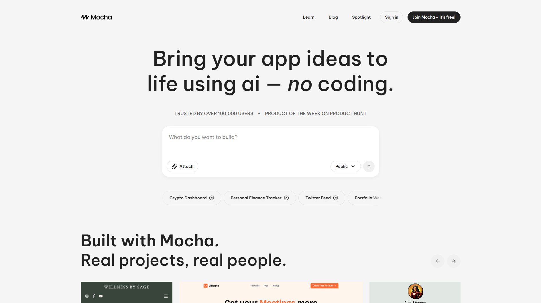 Mocha Mocha Interface & Screenshots Mocha Mocha Interface & Screenshots