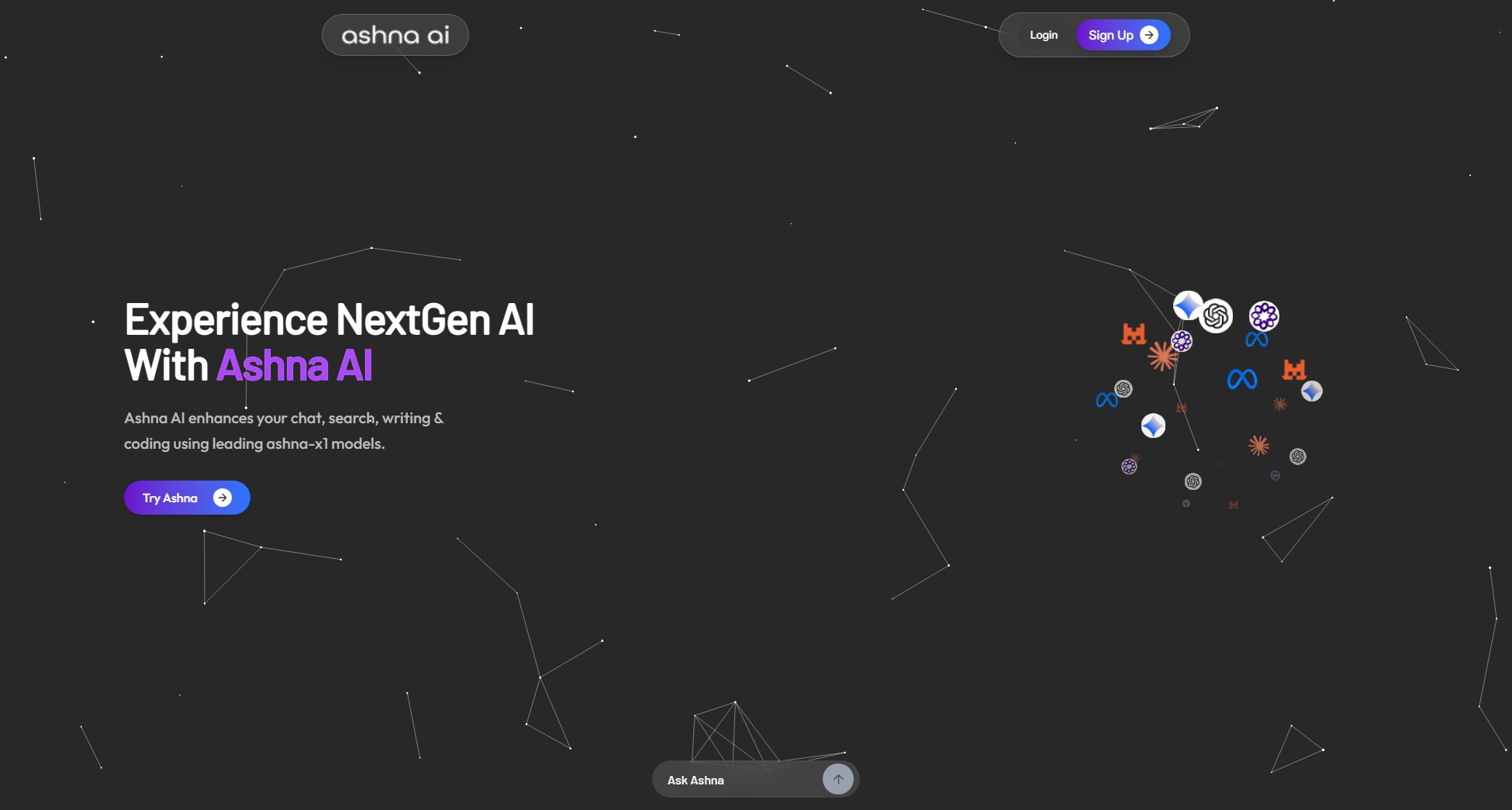 Ashna AI Ashna AI Interface & Screenshots