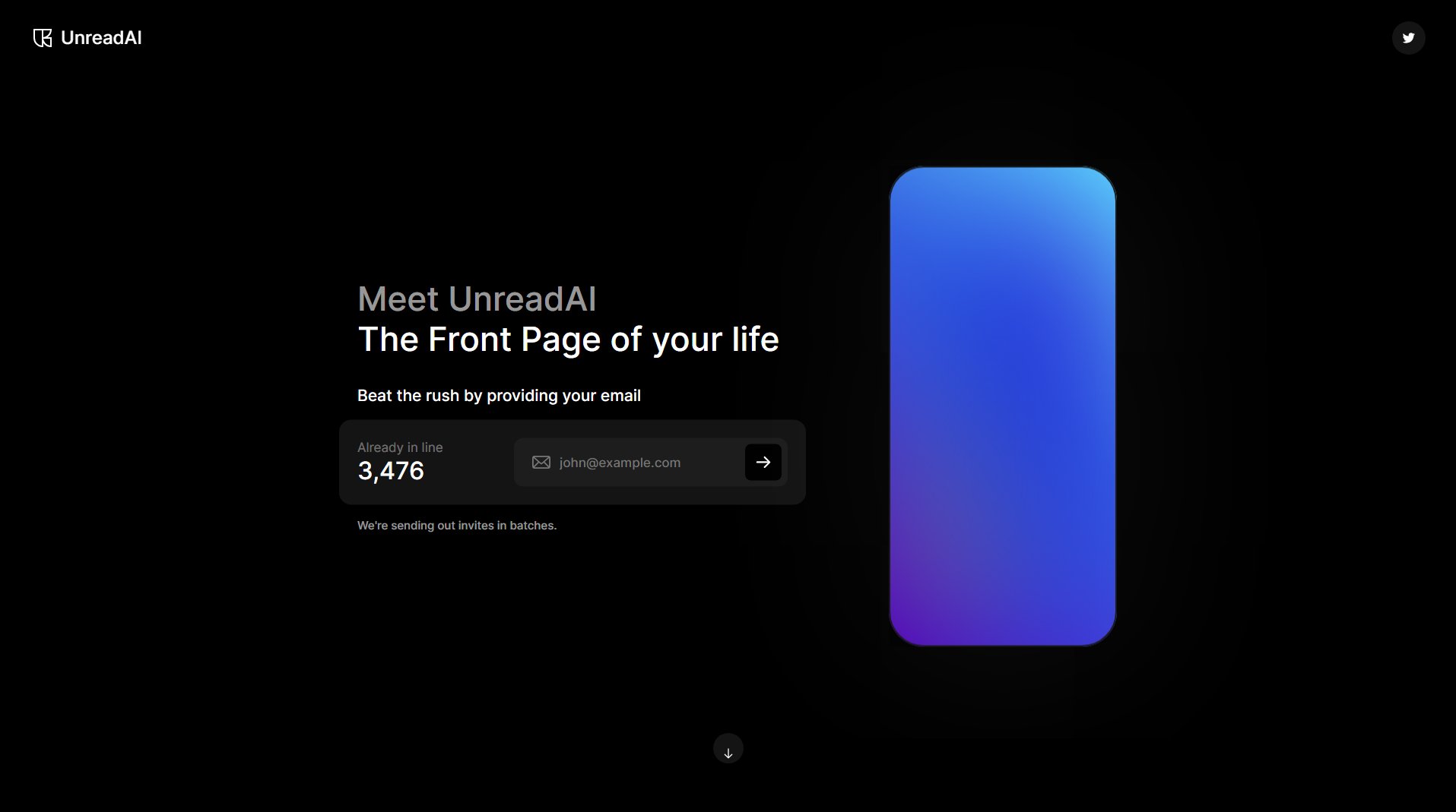 UnreadAI UnreadAI Interface & Screenshots