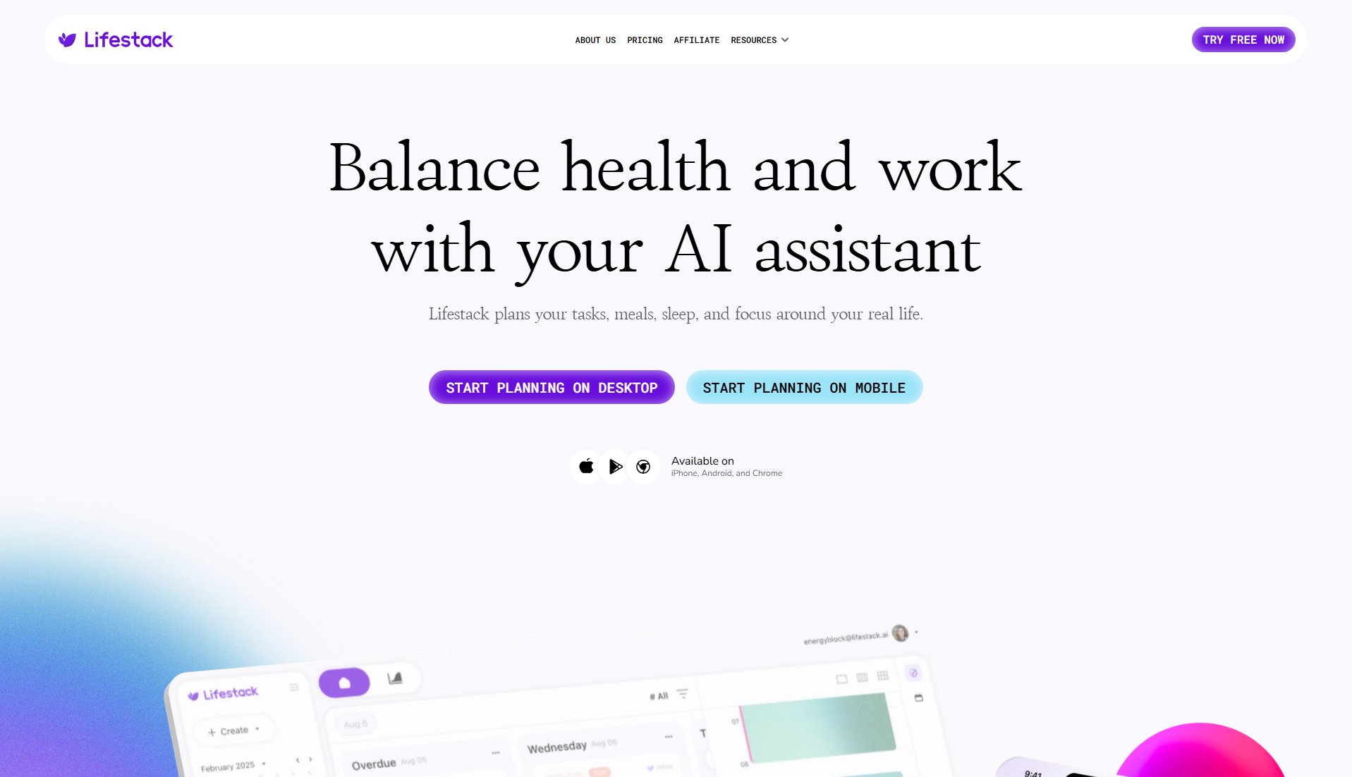 Lifestack Lifestack Interface & Screenshots Lifestack Lifestack Interface & Screenshots