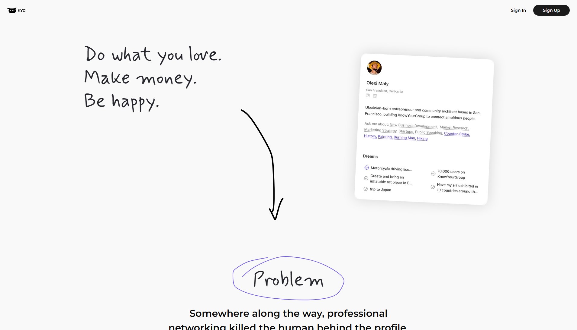 KnowYourGroup KnowYourGroup Interface & Screenshots KnowYourGroup KnowYourGroup Interface & Screenshots
