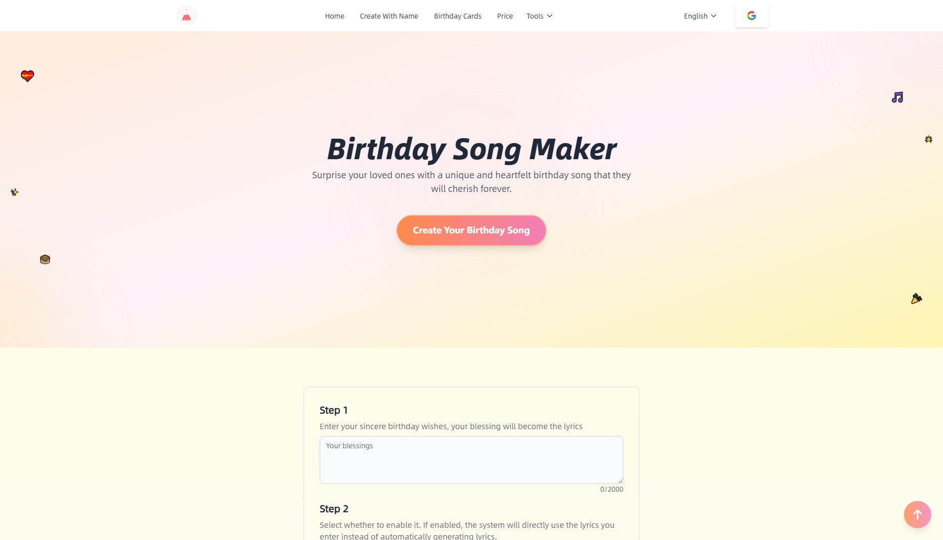 Birthday Song Maker