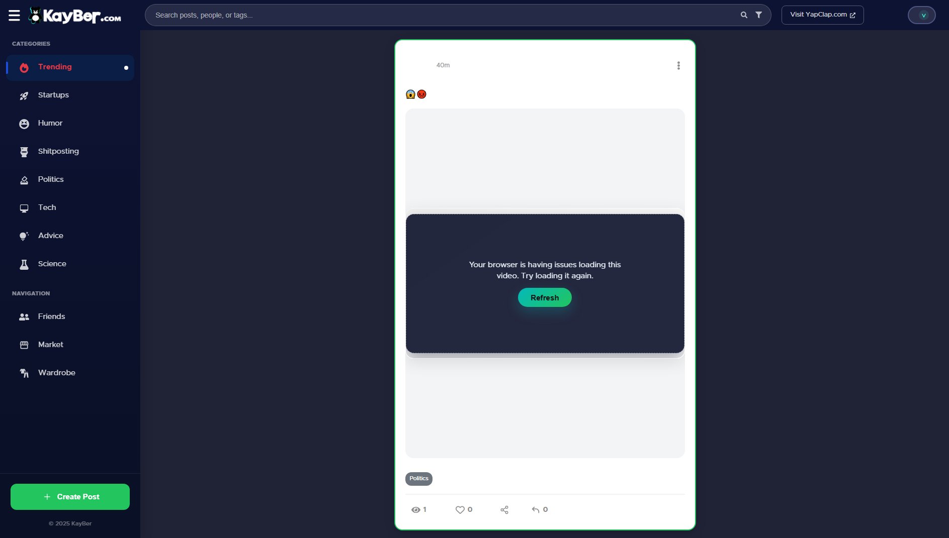 KayBer KayBer Interface & Screenshots