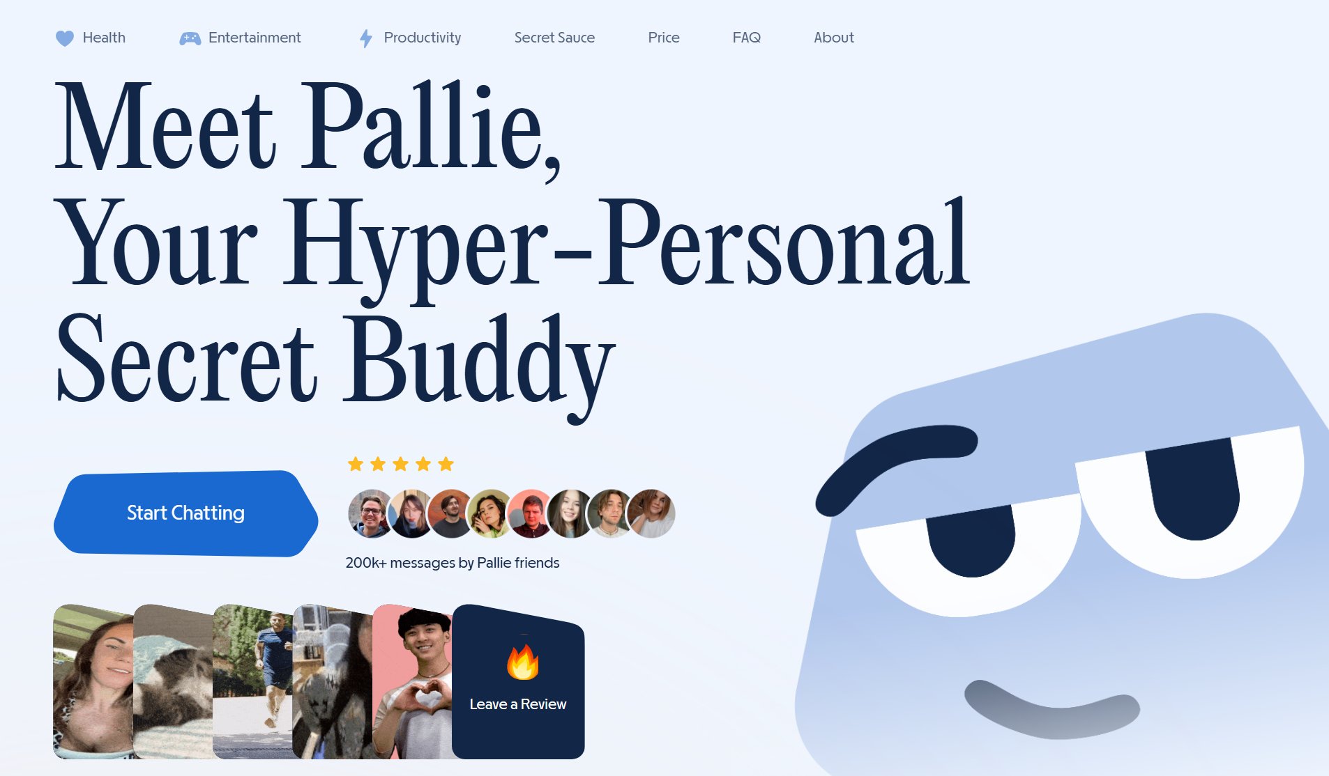 Pallie Pallie Interface & Screenshots Pallie Pallie Interface & Screenshots