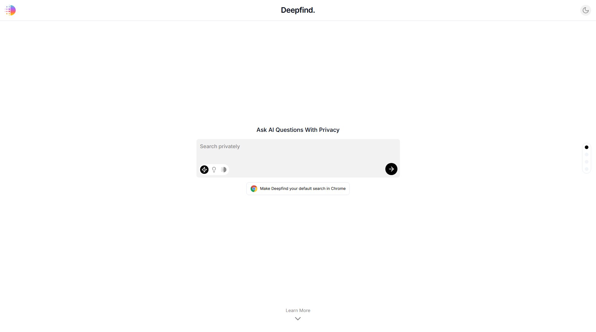 Deepfind Deepfind Interface & Screenshots Deepfind Deepfind Interface & Screenshots