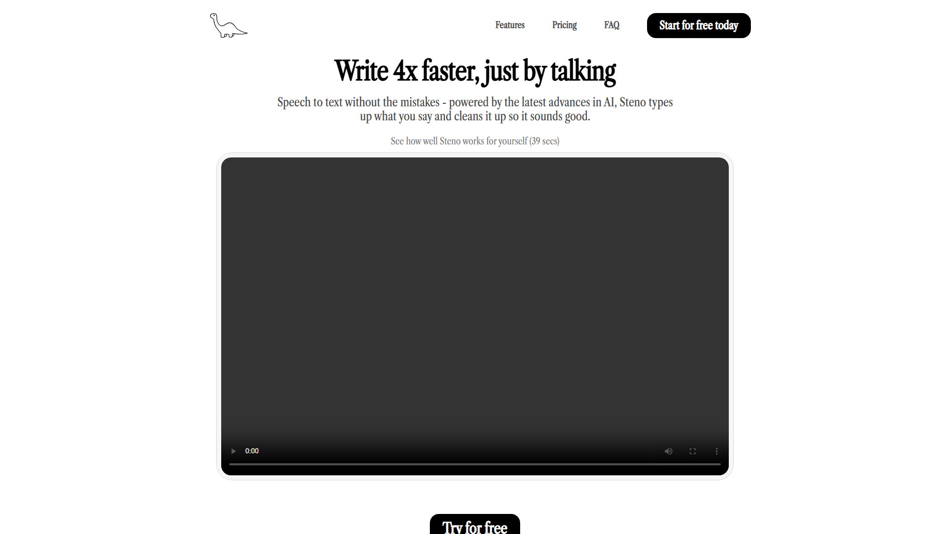 Steno Steno Interface & Screenshots