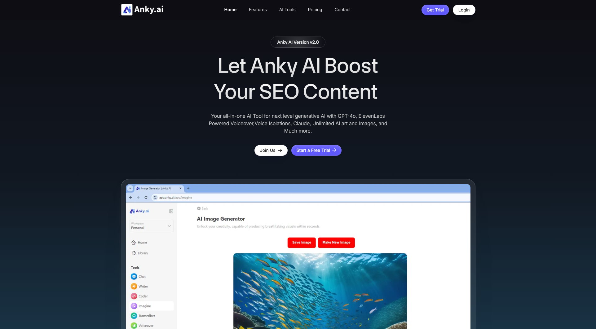 Anky AI Anky AI Interface & Screenshots