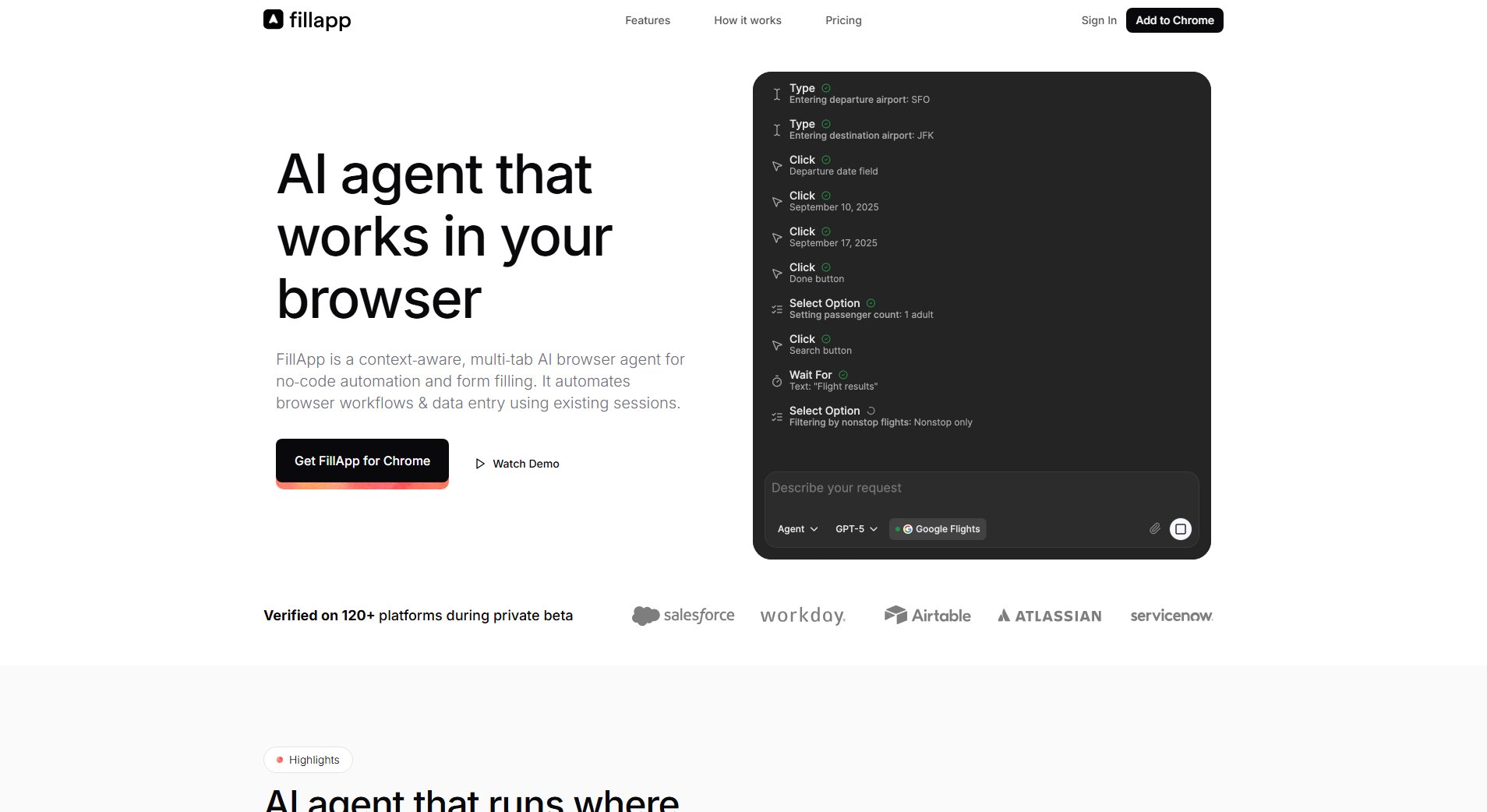 FillApp FillApp Interface & Screenshots FillApp FillApp Interface & Screenshots