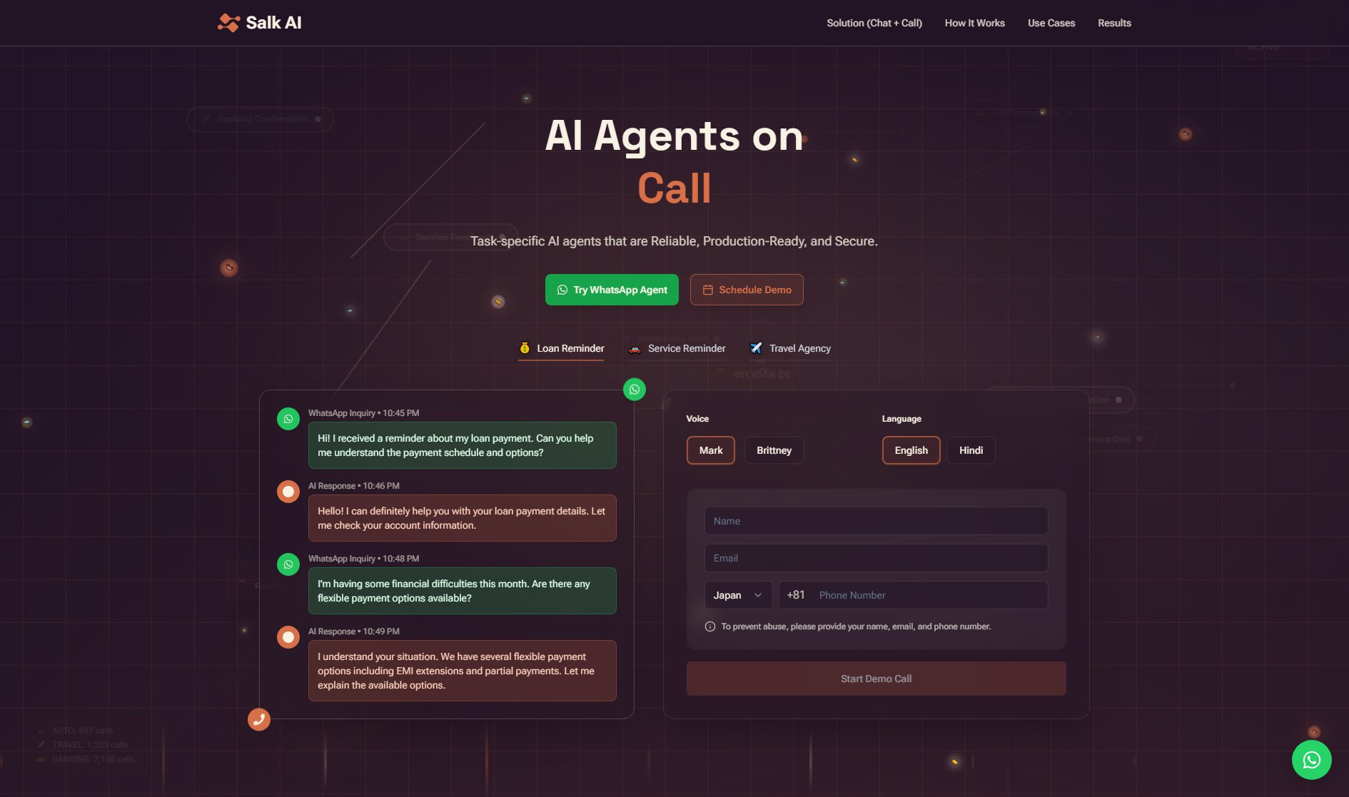 Salk AI Salk AI Interface & Screenshots