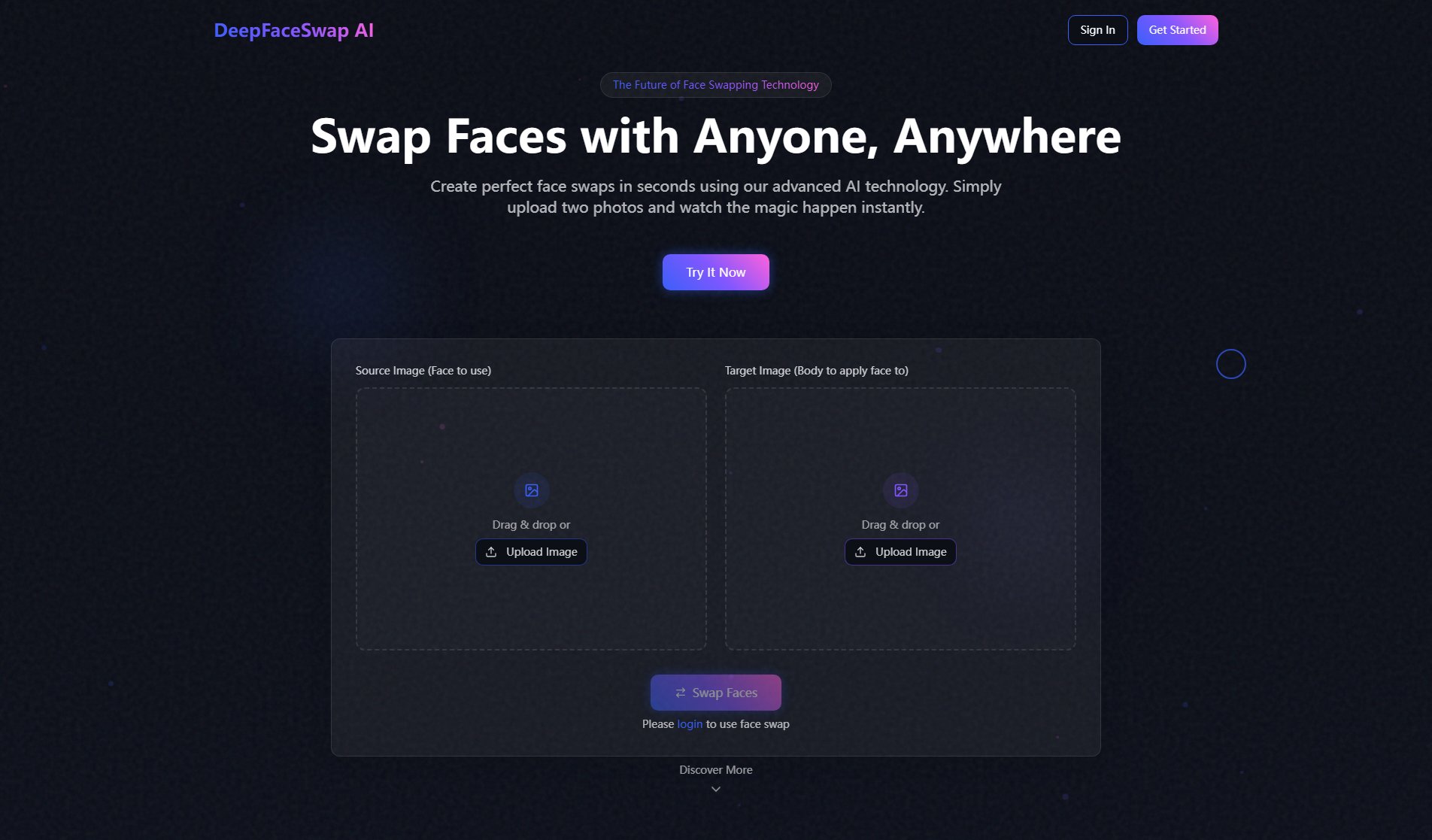 DeepFaceSwap AI DeepFaceSwap AI Interface & Screenshots DeepFaceSwap AI DeepFaceSwap AI Interface & Screenshots