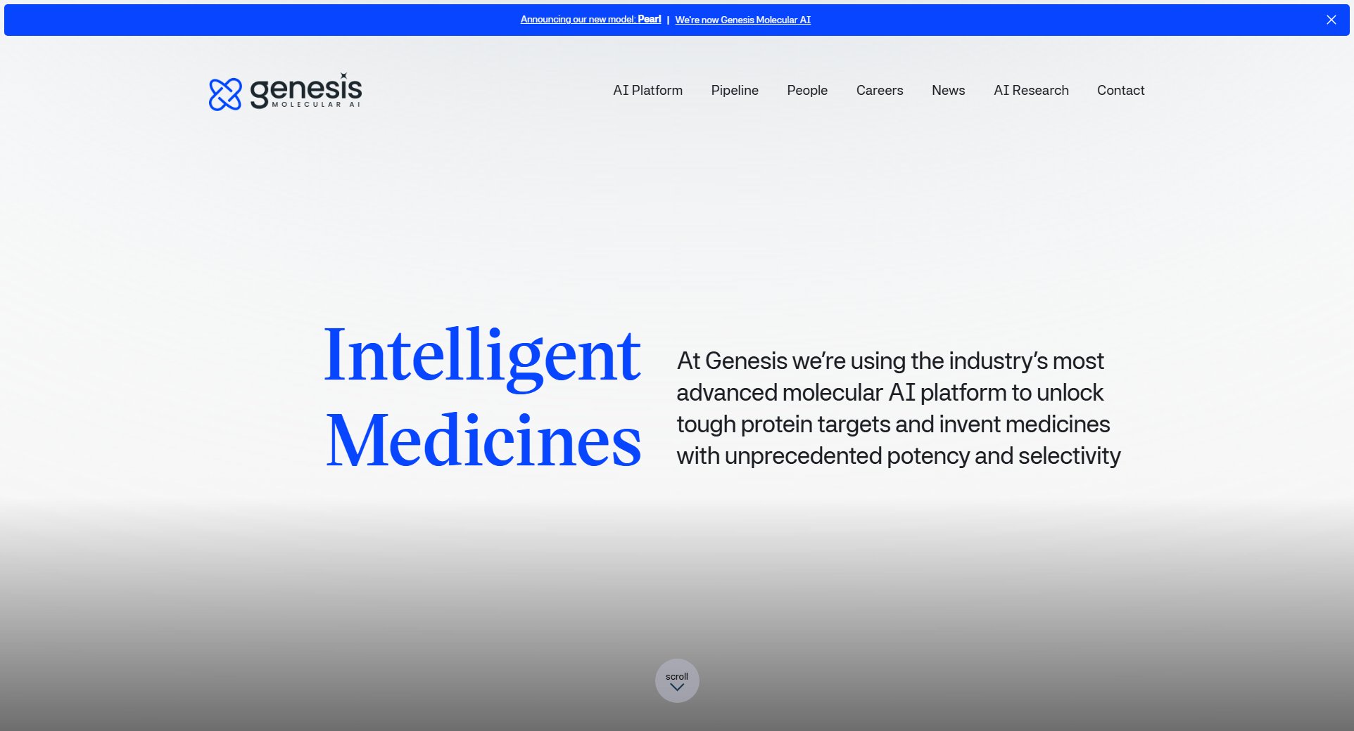 Genesis Molecular AI Genesis Molecular AI Interface & Screenshots
