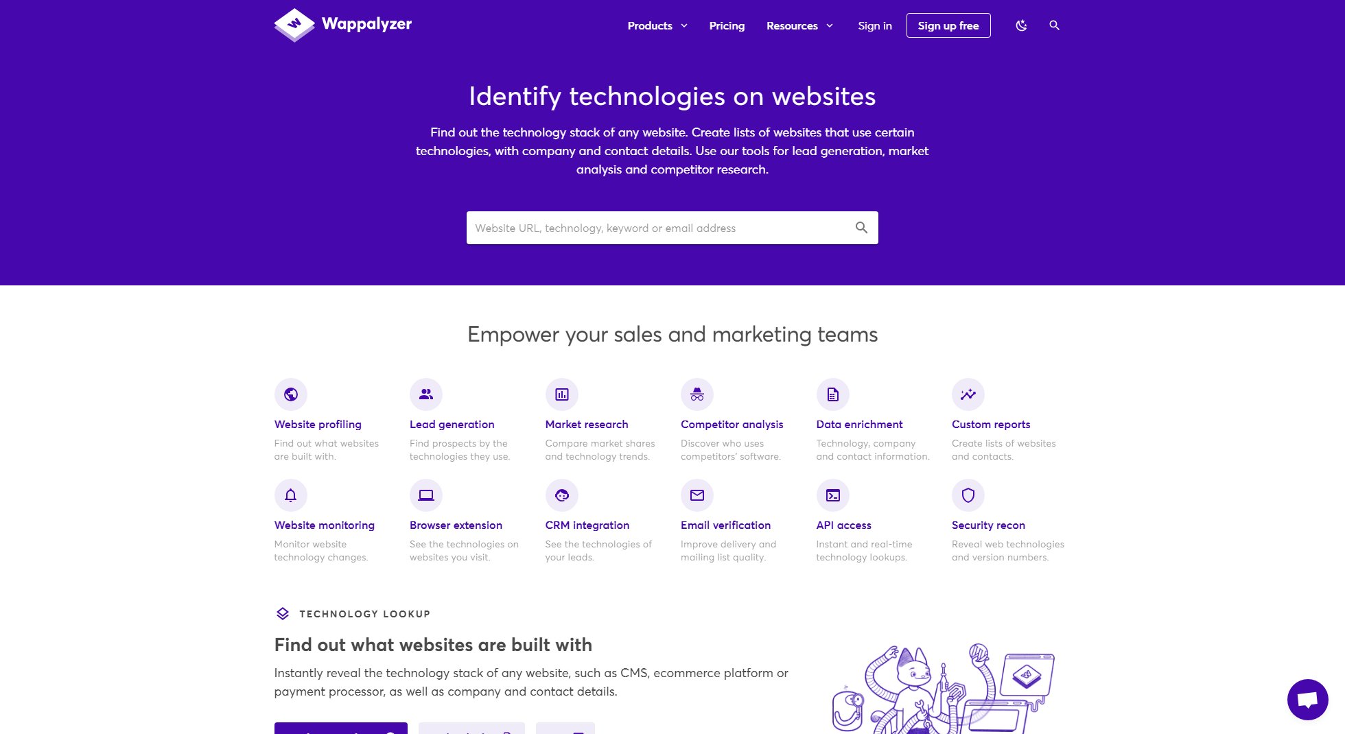 Wappalyzer Wappalyzer Interface & Screenshots Wappalyzer Wappalyzer Interface & Screenshots