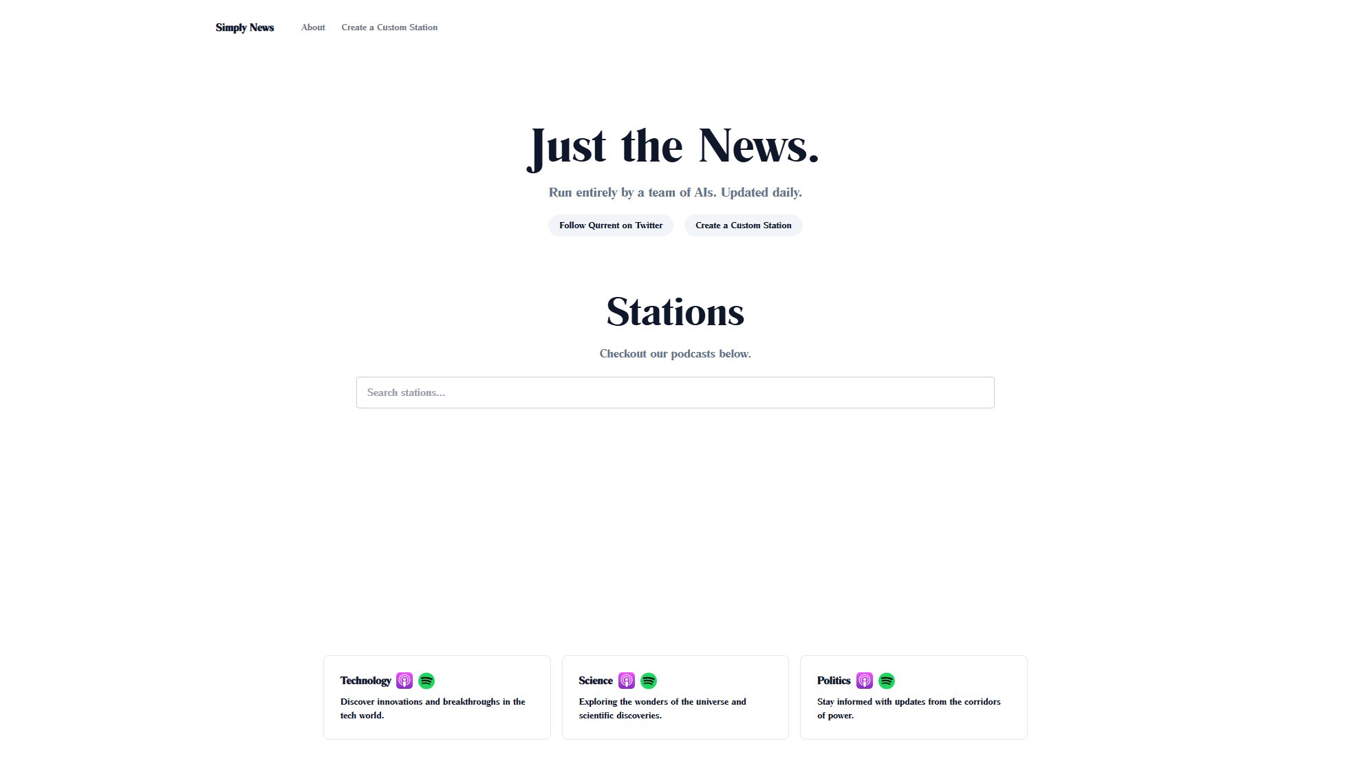 Simply News Simply News Interface & Screenshots Simply News Simply News Interface & Screenshots