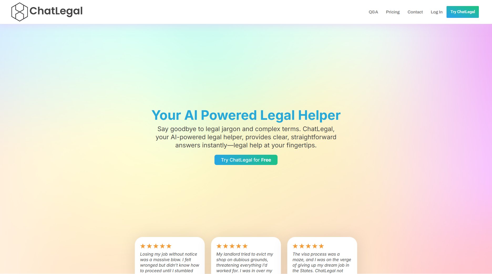 ChatLegal ChatLegal Interface & Screenshots ChatLegal ChatLegal Interface & Screenshots