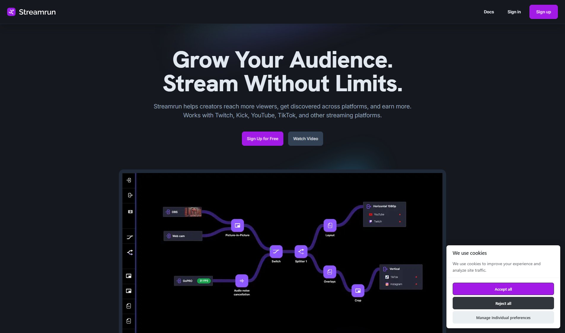 Streamrun Screenshot Streamrun Screenshot
