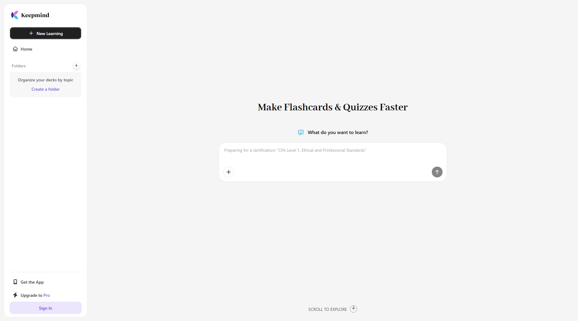 Keepmind Keepmind Interface & Screenshots Keepmind Keepmind Interface & Screenshots