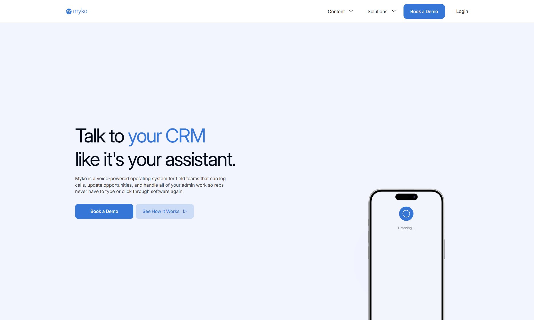 Myko AI Myko AI Interface & Screenshots