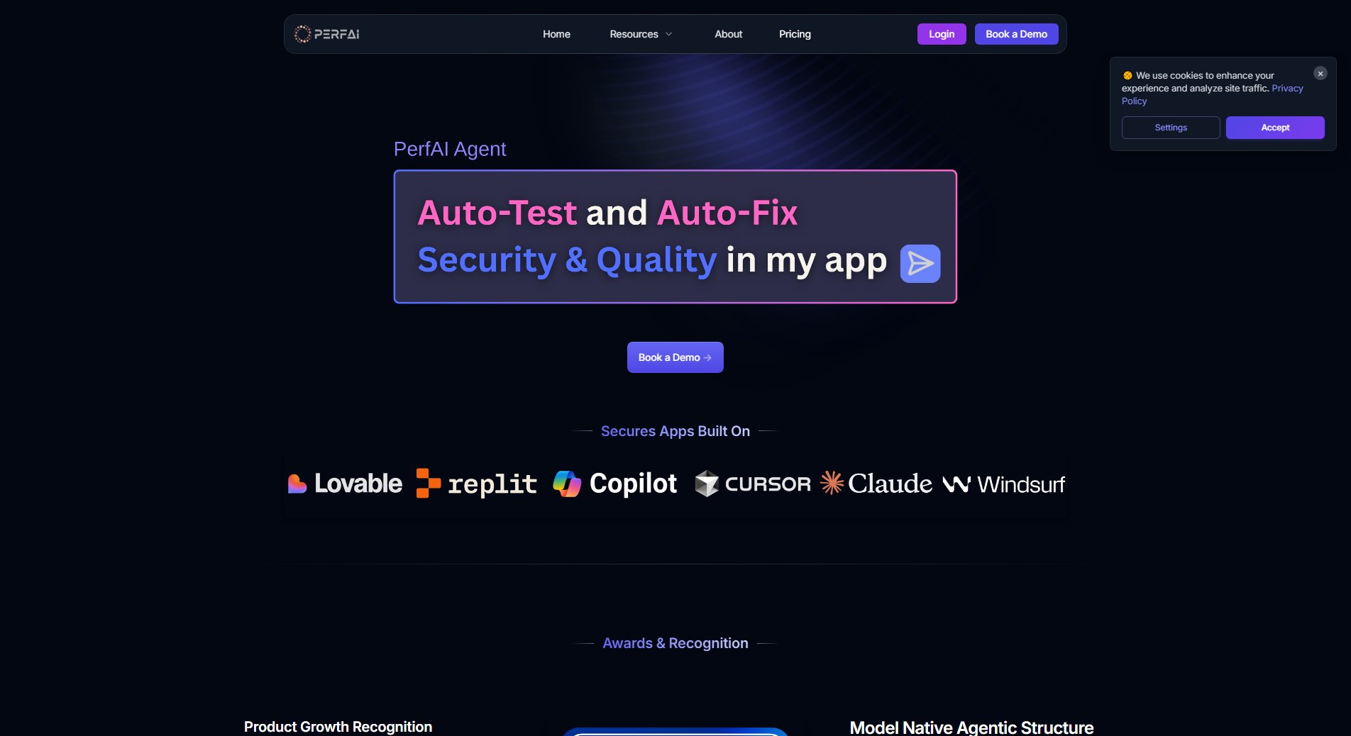PerfAI PerfAI Interface & Screenshots