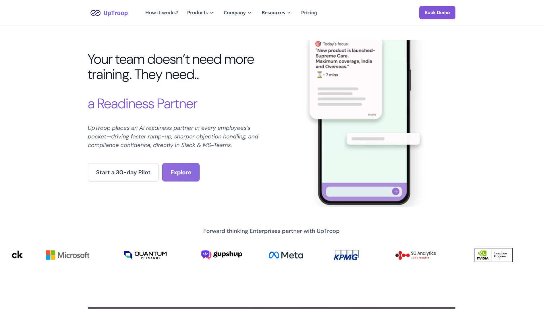 UpTroop UpTroop Interface & Screenshots UpTroop UpTroop Interface & Screenshots