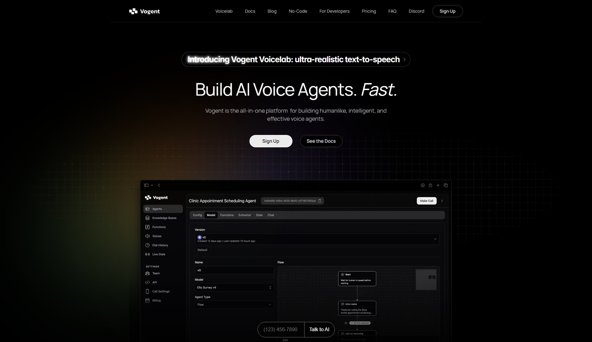 Vogent Vogent Interface & Screenshots Vogent Vogent Interface & Screenshots