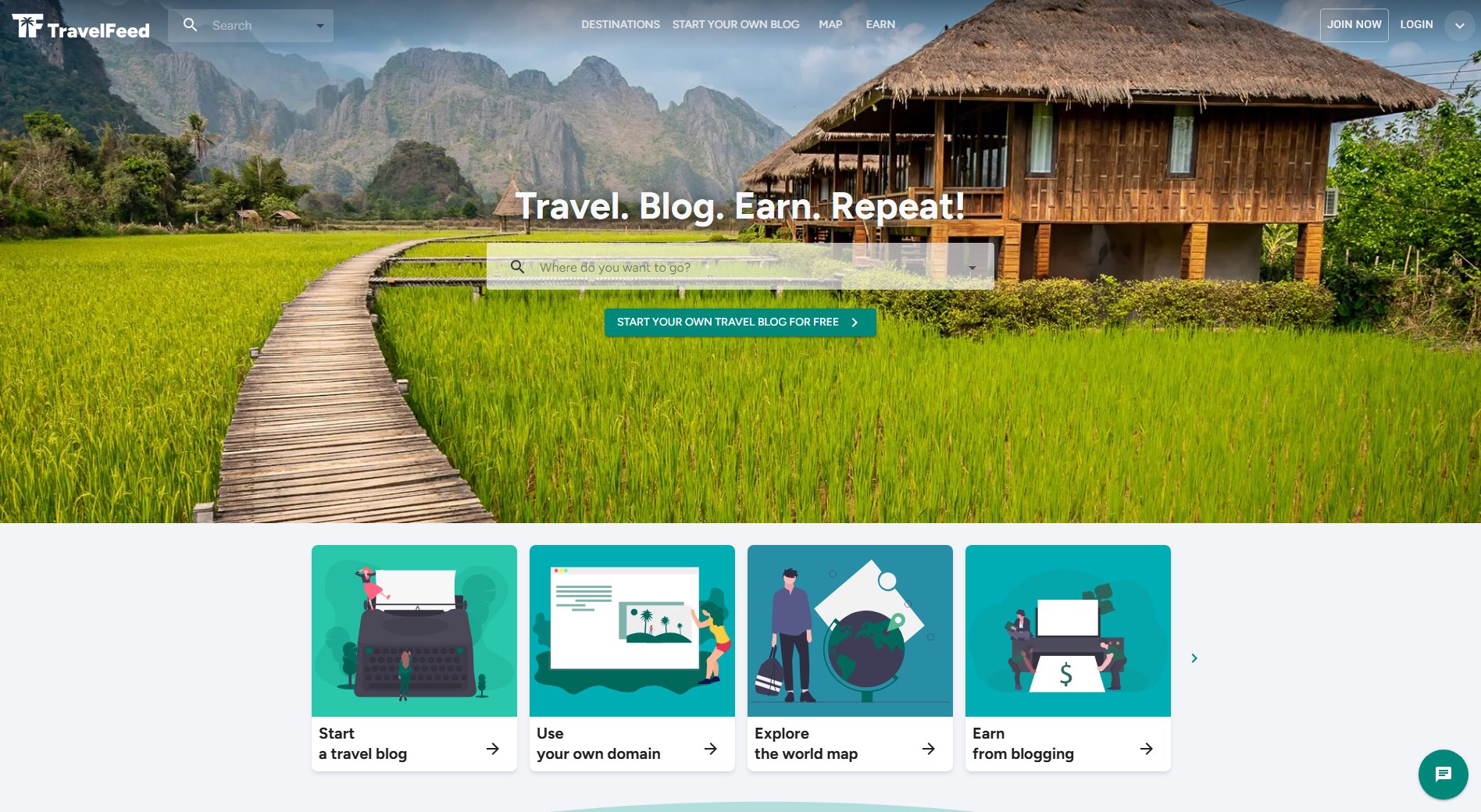 TravelFeed Screenshot