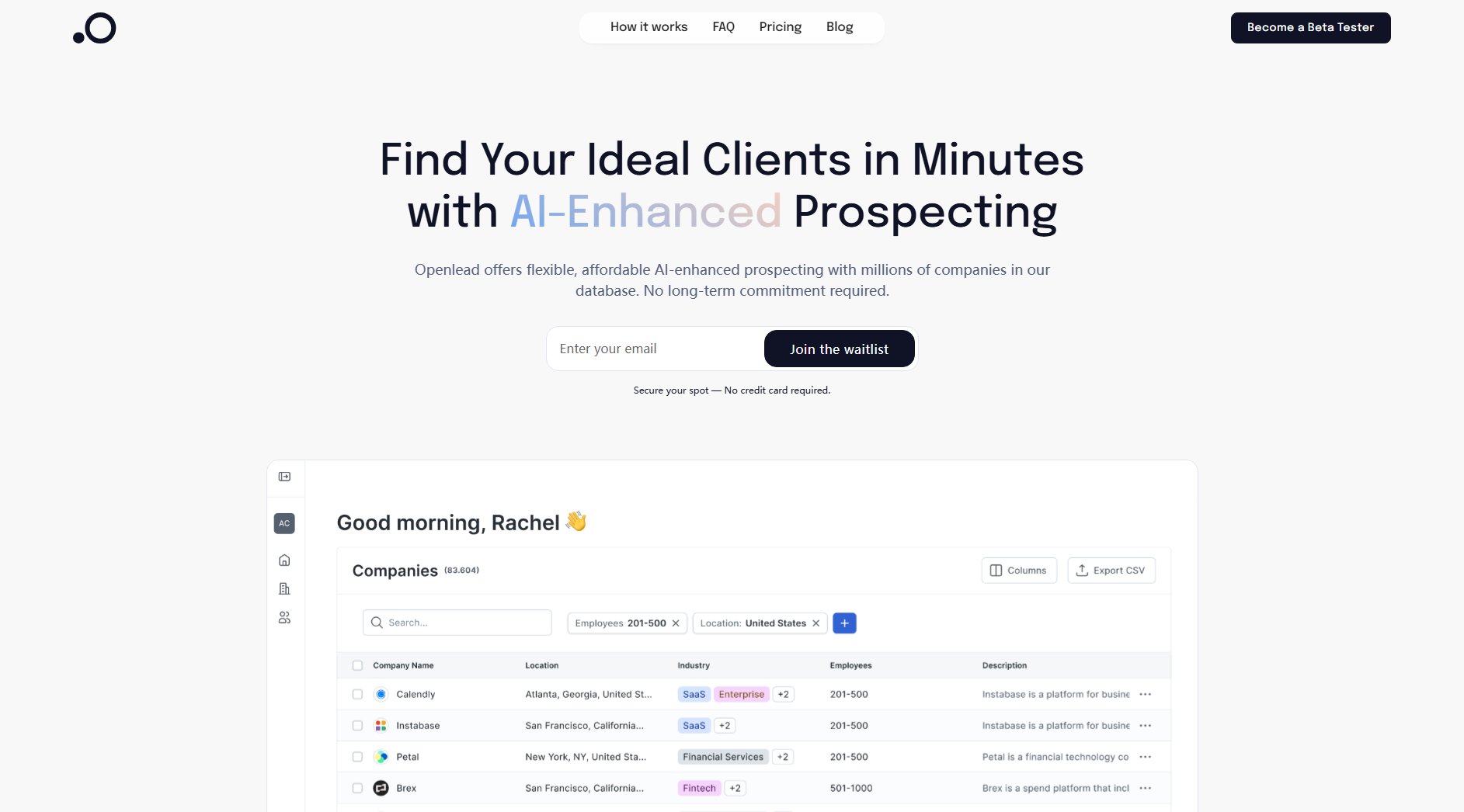 Openlead Openlead Interface & Screenshots