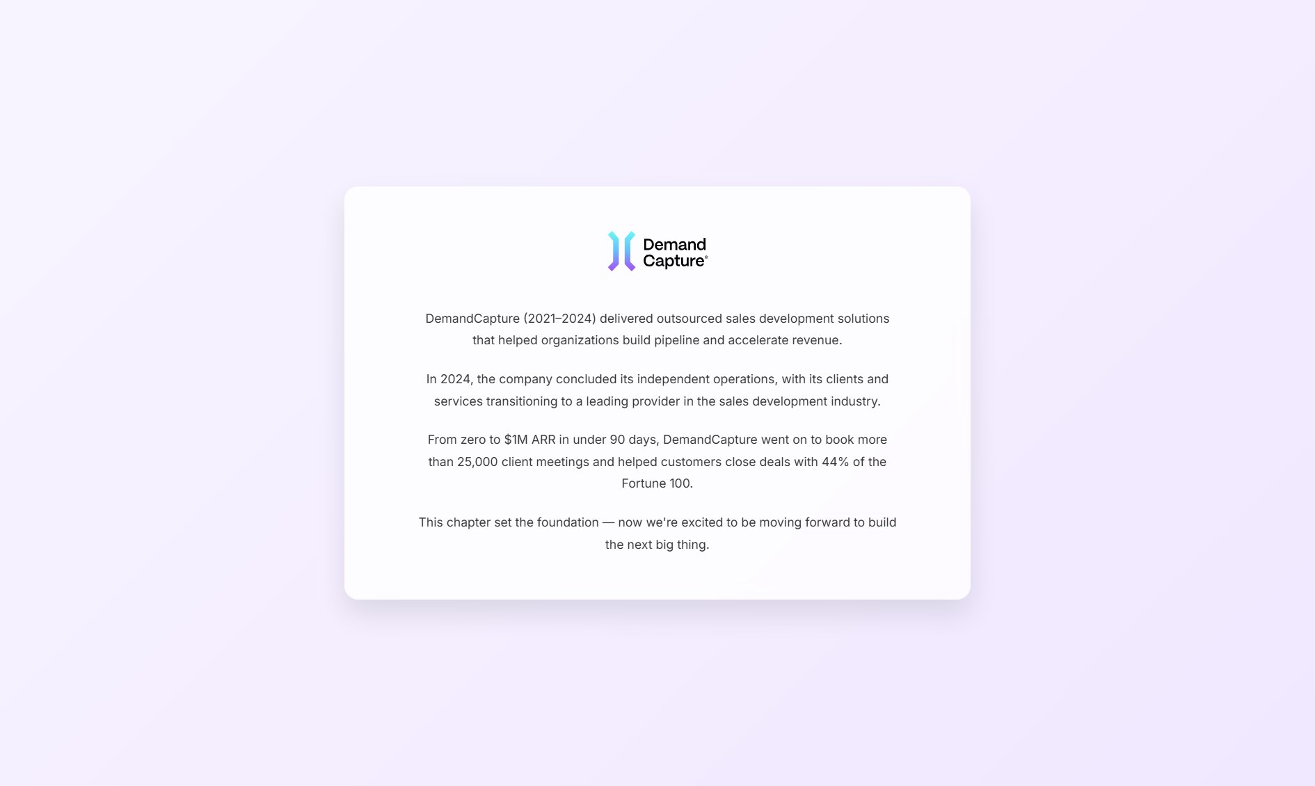 DemandCapture DemandCapture Interface & Screenshots DemandCapture DemandCapture Interface & Screenshots