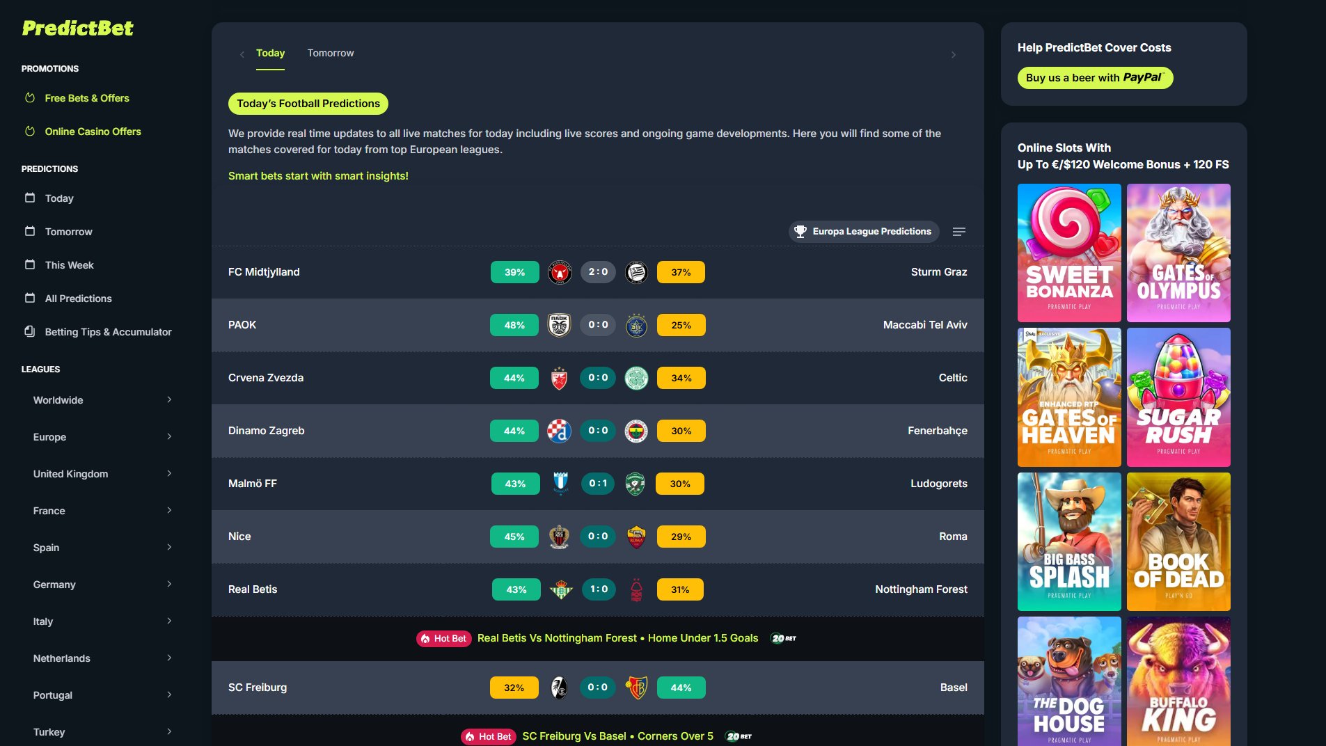 PredictBet PredictBet Interface & Screenshots