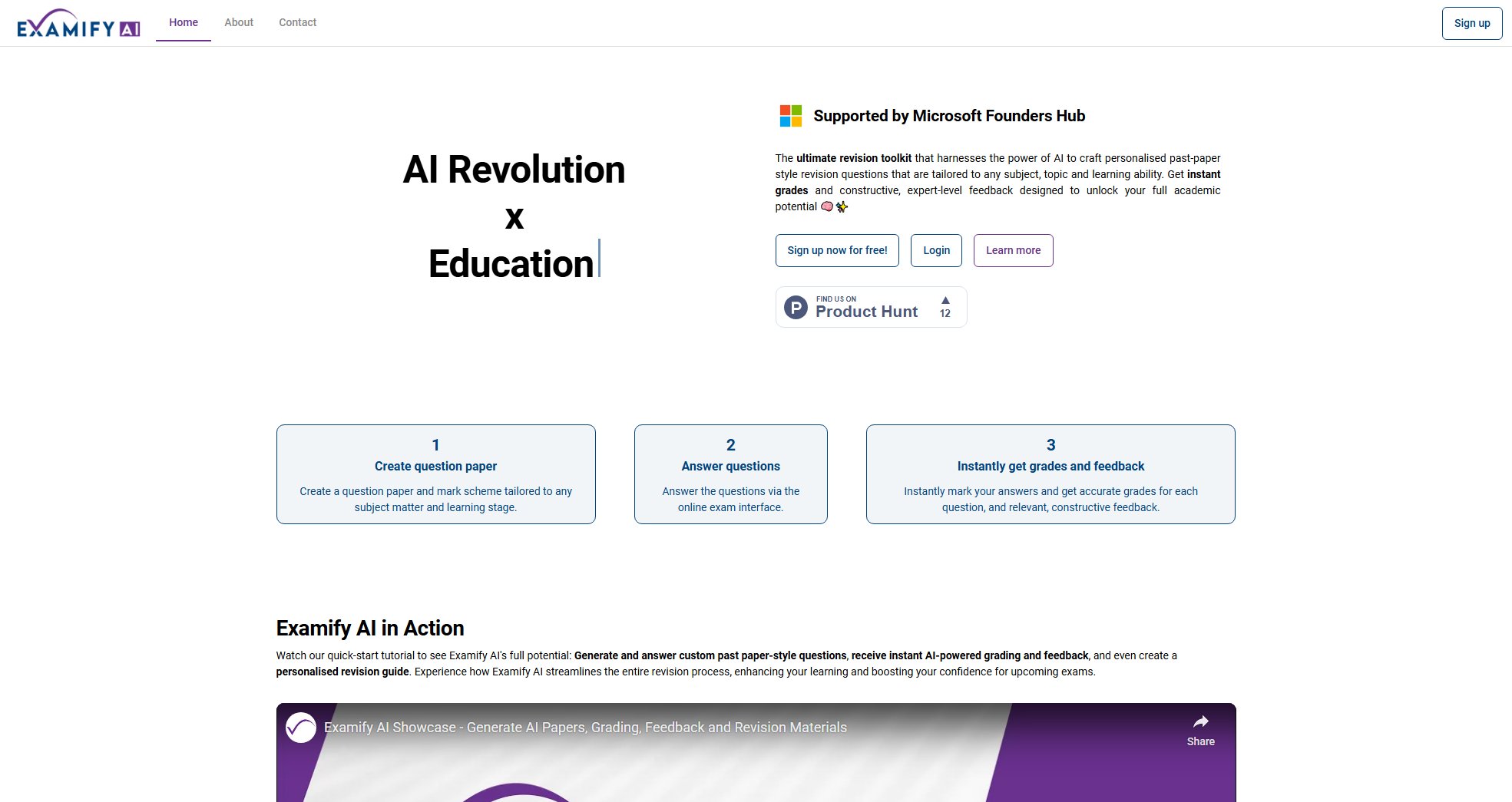 Examify AI Examify AI Interface & Screenshots Examify AI Examify AI Interface & Screenshots