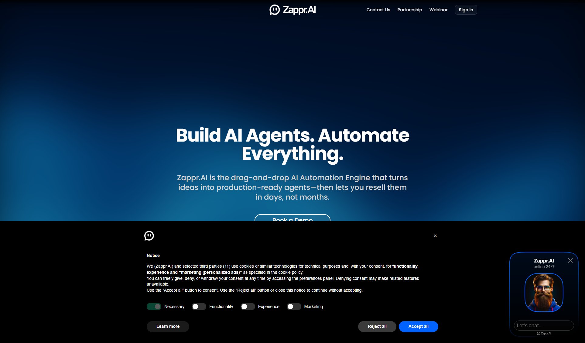 Zappr.AI Zappr.AI Interface & Screenshots Zappr.AI Zappr.AI Interface & Screenshots