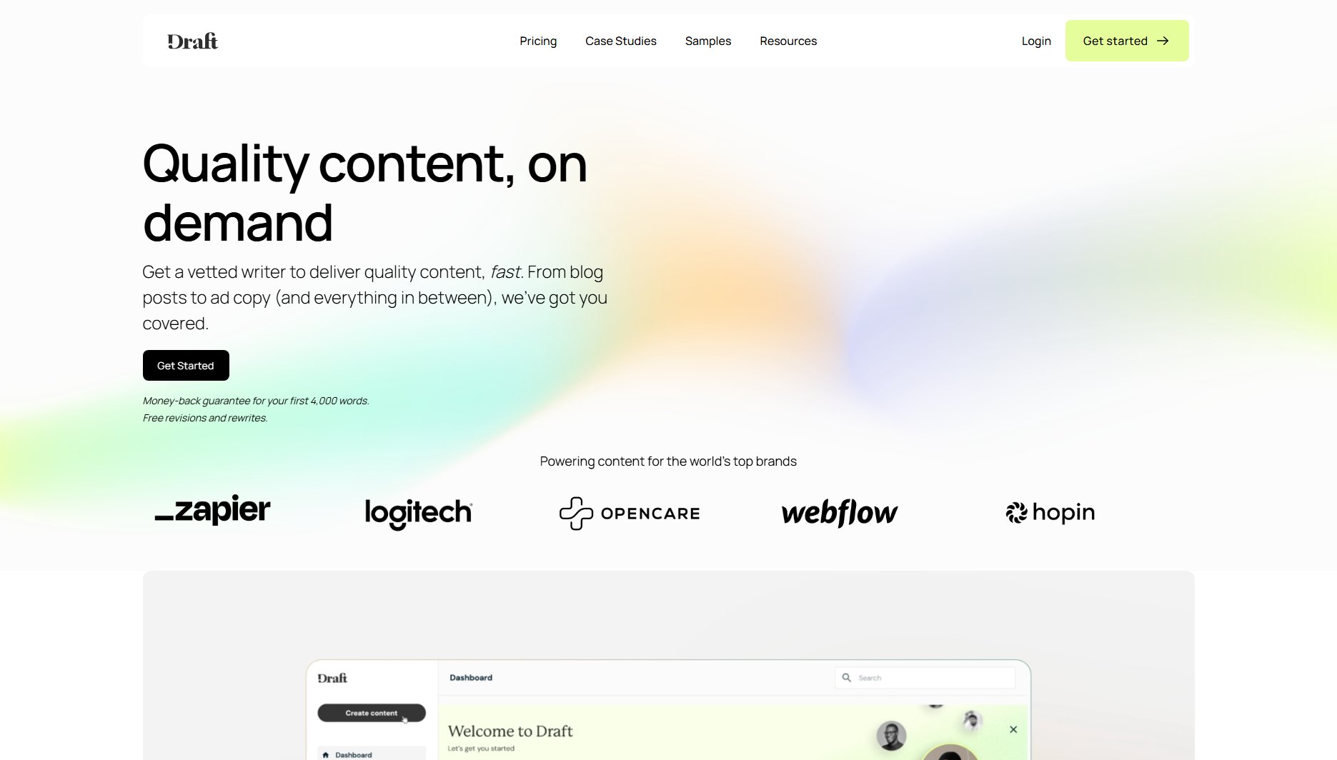 Draft.co Draft.co Interface & Screenshots Draft.co Draft.co Interface & Screenshots