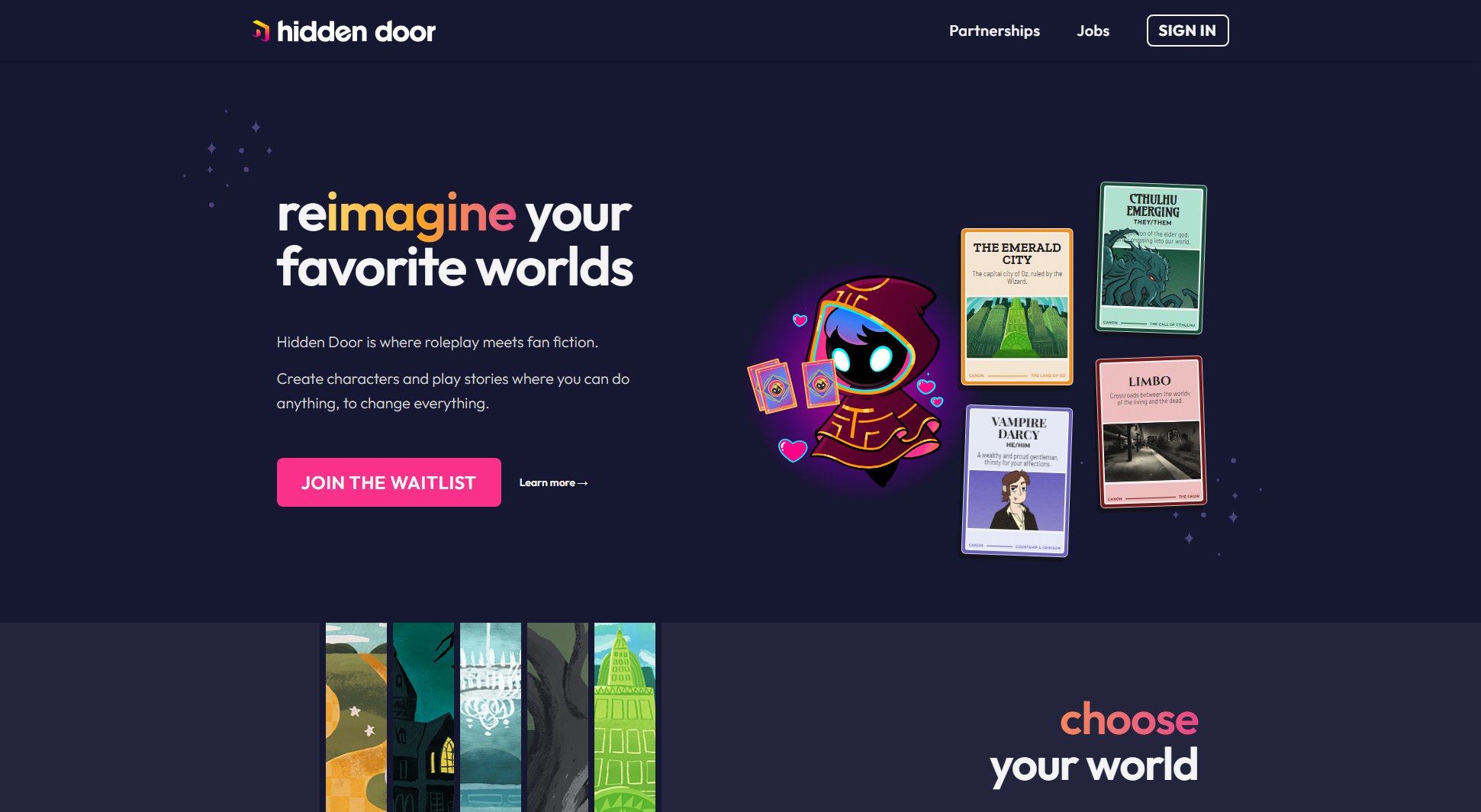 Hidden Door Hidden Door Interface & Screenshots Hidden Door Hidden Door Interface & Screenshots