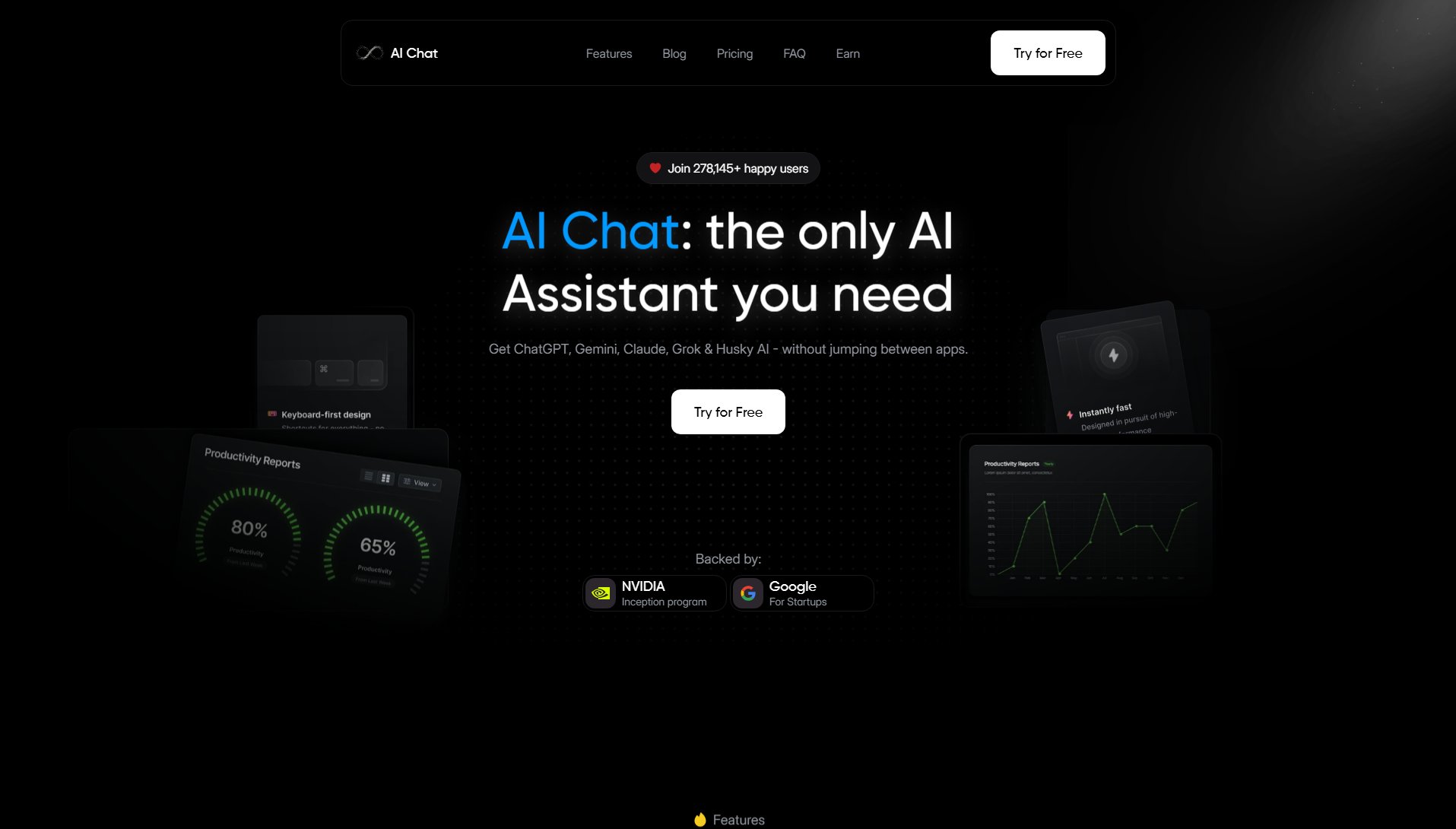 AI Chat AI Chat Interface & Screenshots