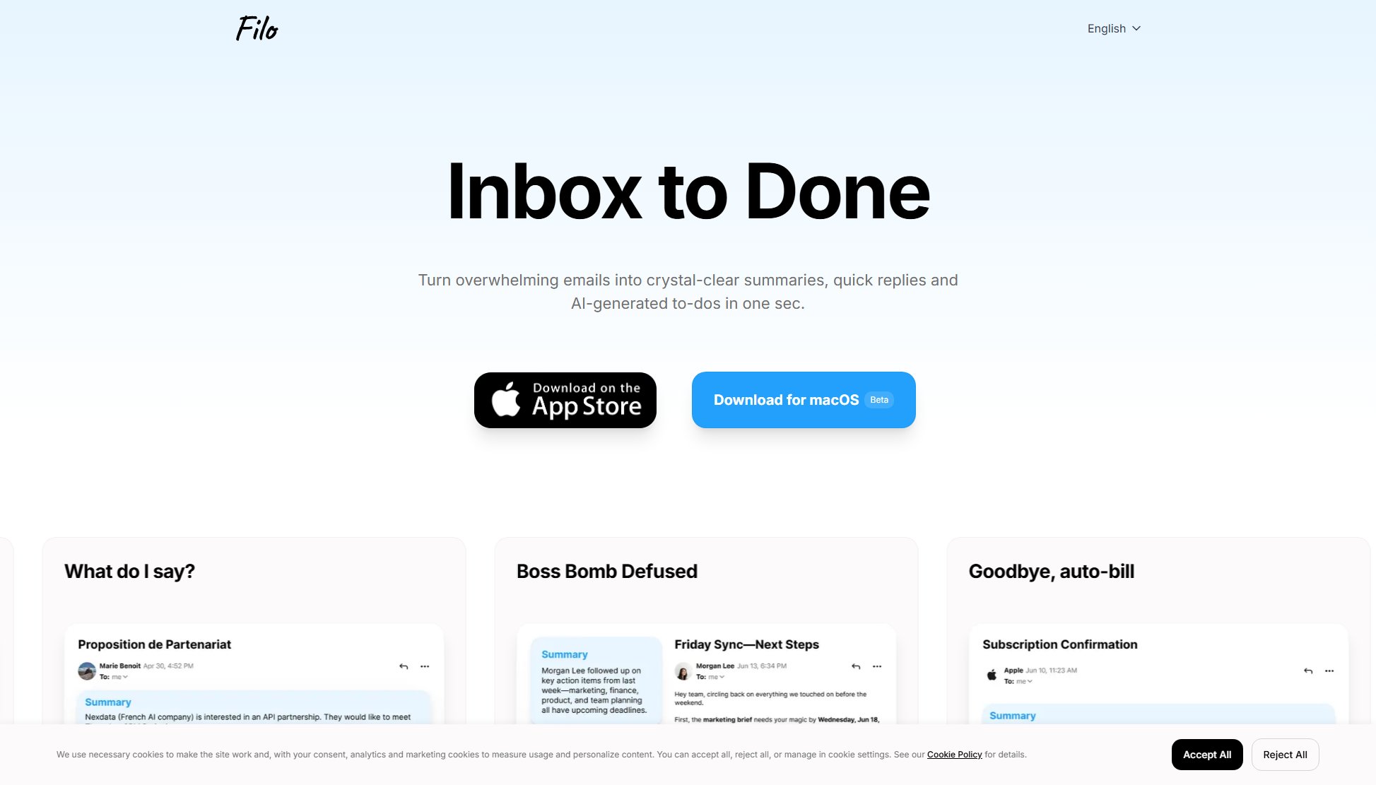 Filo Mail Filo Mail Interface & Screenshots Filo Mail Filo Mail Interface & Screenshots